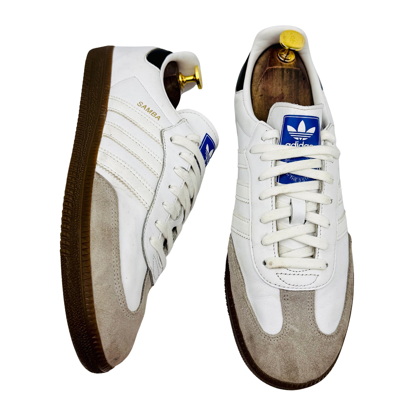 Adidas Samba OG 'Cloud White' Sneakers (Size 42.5) - B42067