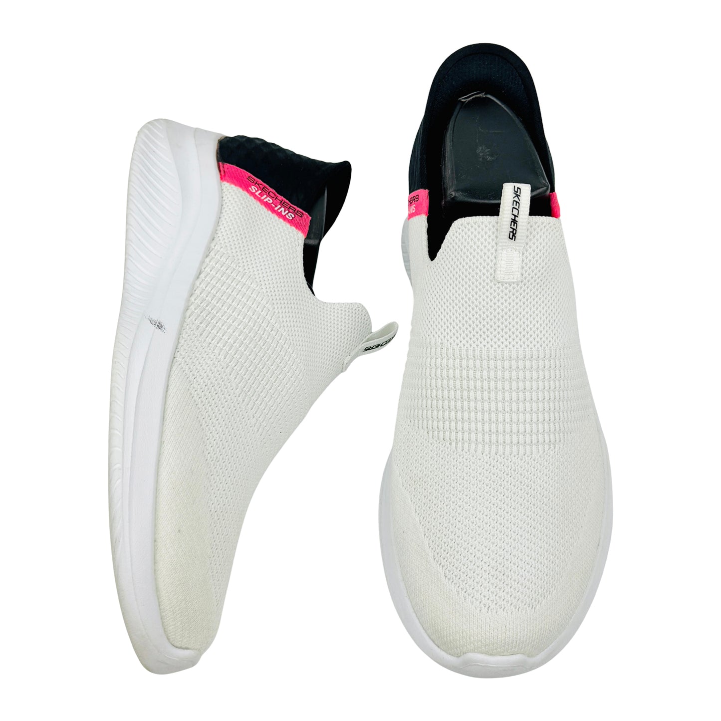 Skechers Ultra Flex 3.0 - Fresh Time Slip-Ins (Size 38.5) - 149707 WBK