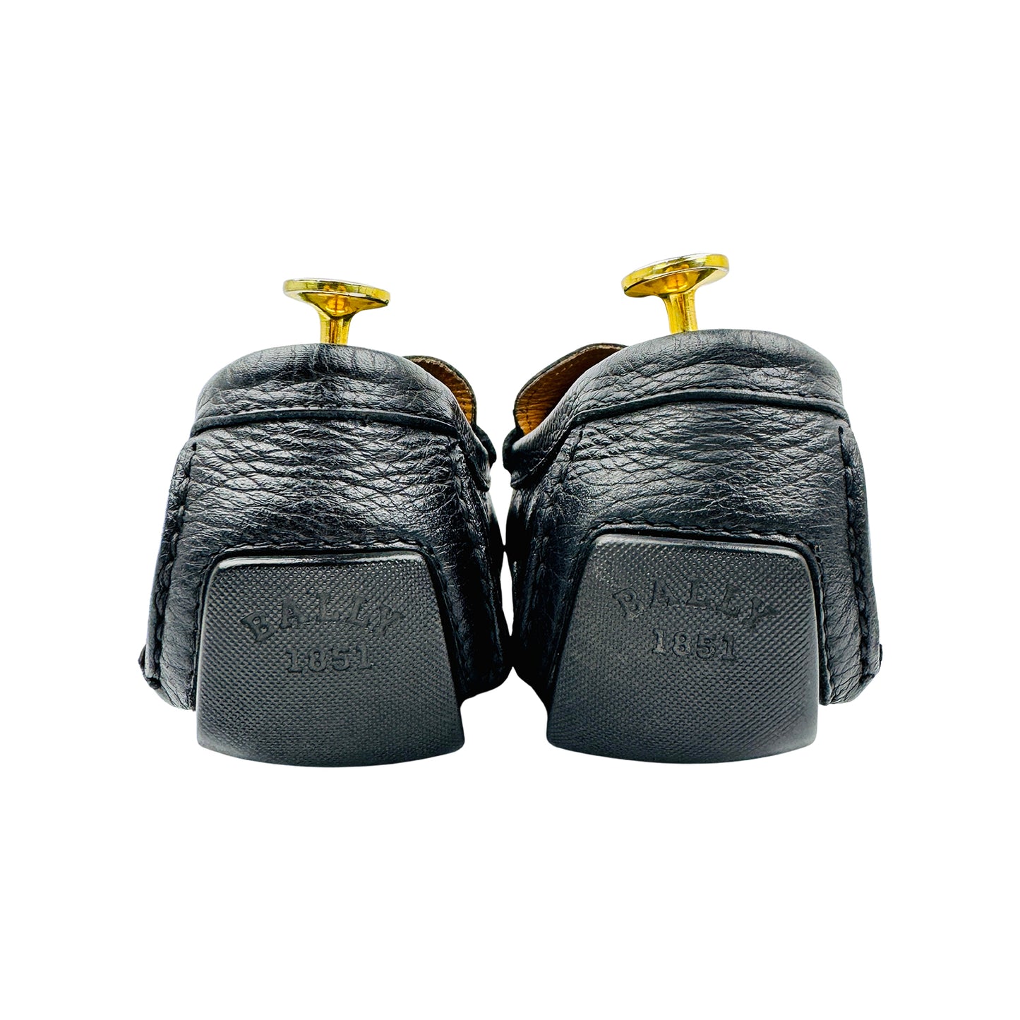 Bally Pearce Black Leather Loafers (Size 42/42.5)