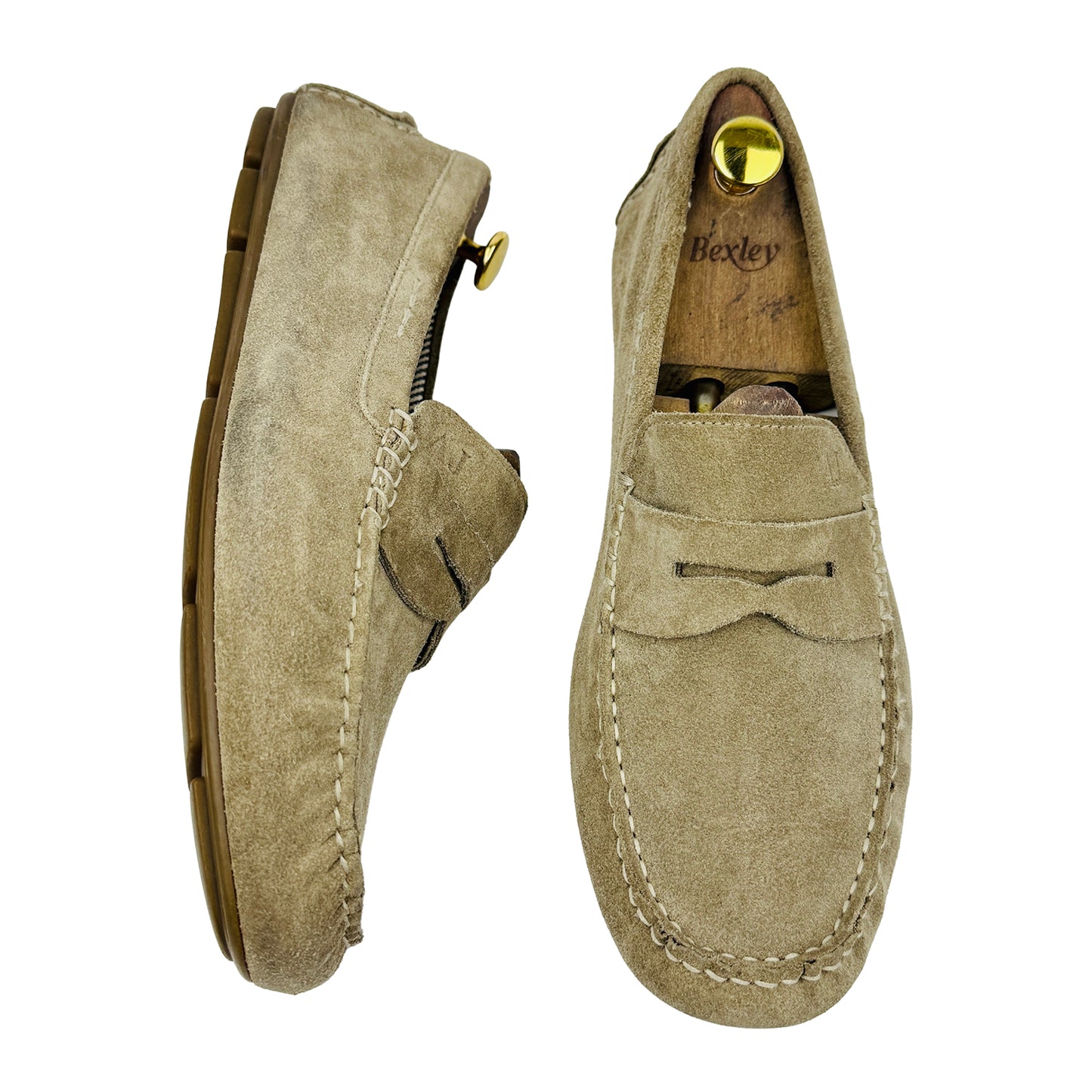 Armani Jeans Men's Beige Loafers (Size 44) - 935588 CC555