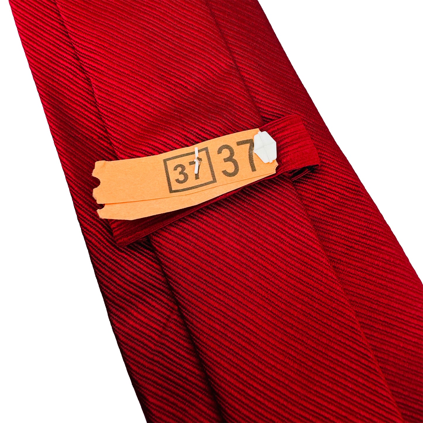 Lauren Ralph Lauren Bright Red 'Diagonal Stripes' Tie (Size Regular)