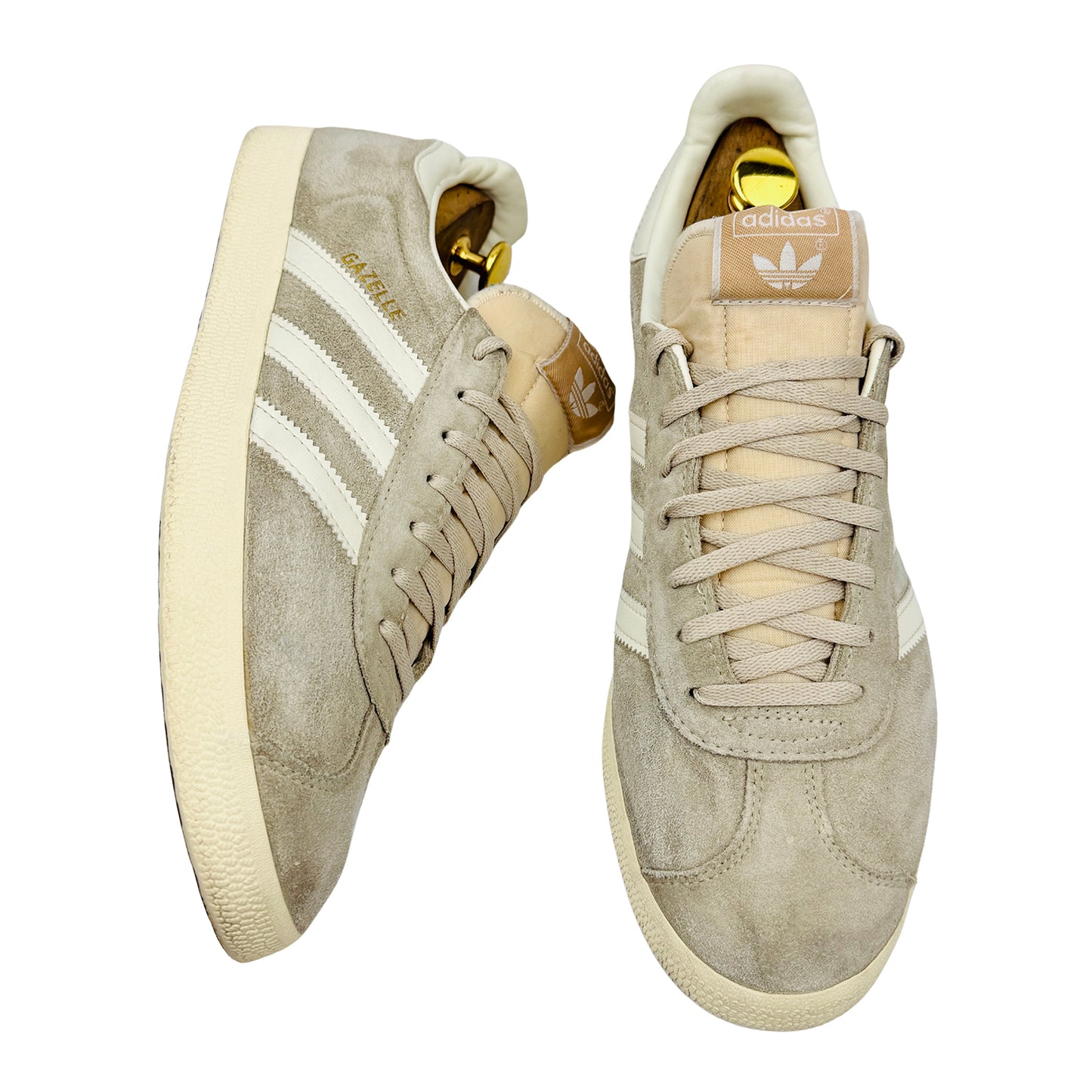Adidas Gazelle Wonder Beige Sneakers (Size 44) - IG5796