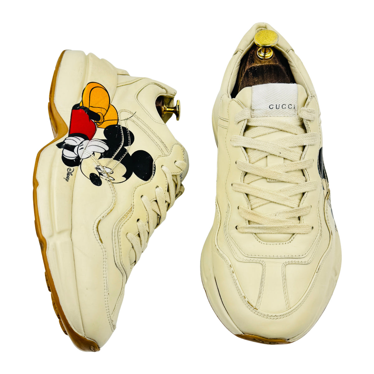 Disney x Gucci Rhyton 'Mickey Mouse' Sneakers (Size 42) - 601370 DRW00 9522