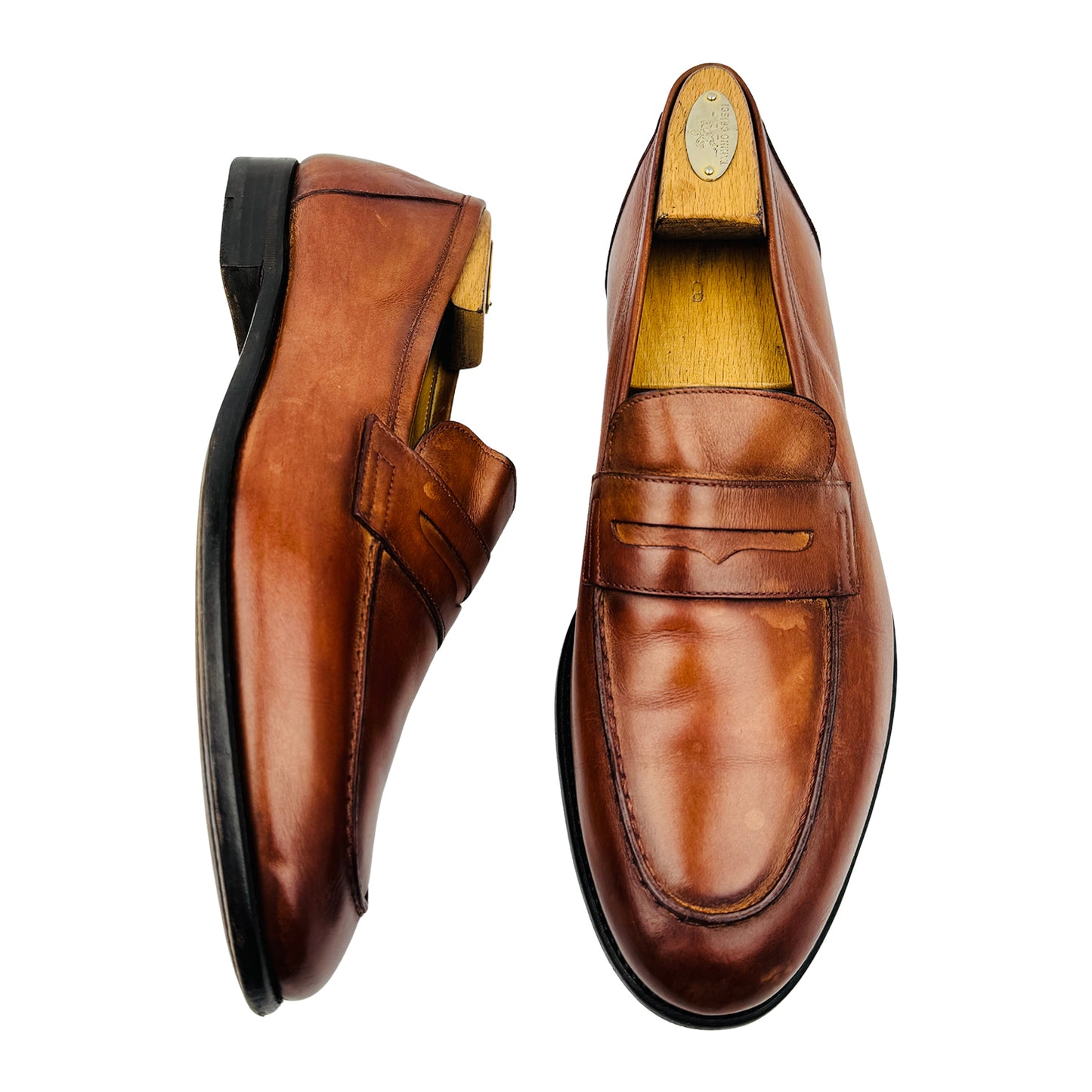 Carlos Santos Elliot Penny Loafers (Size 44) - 9176