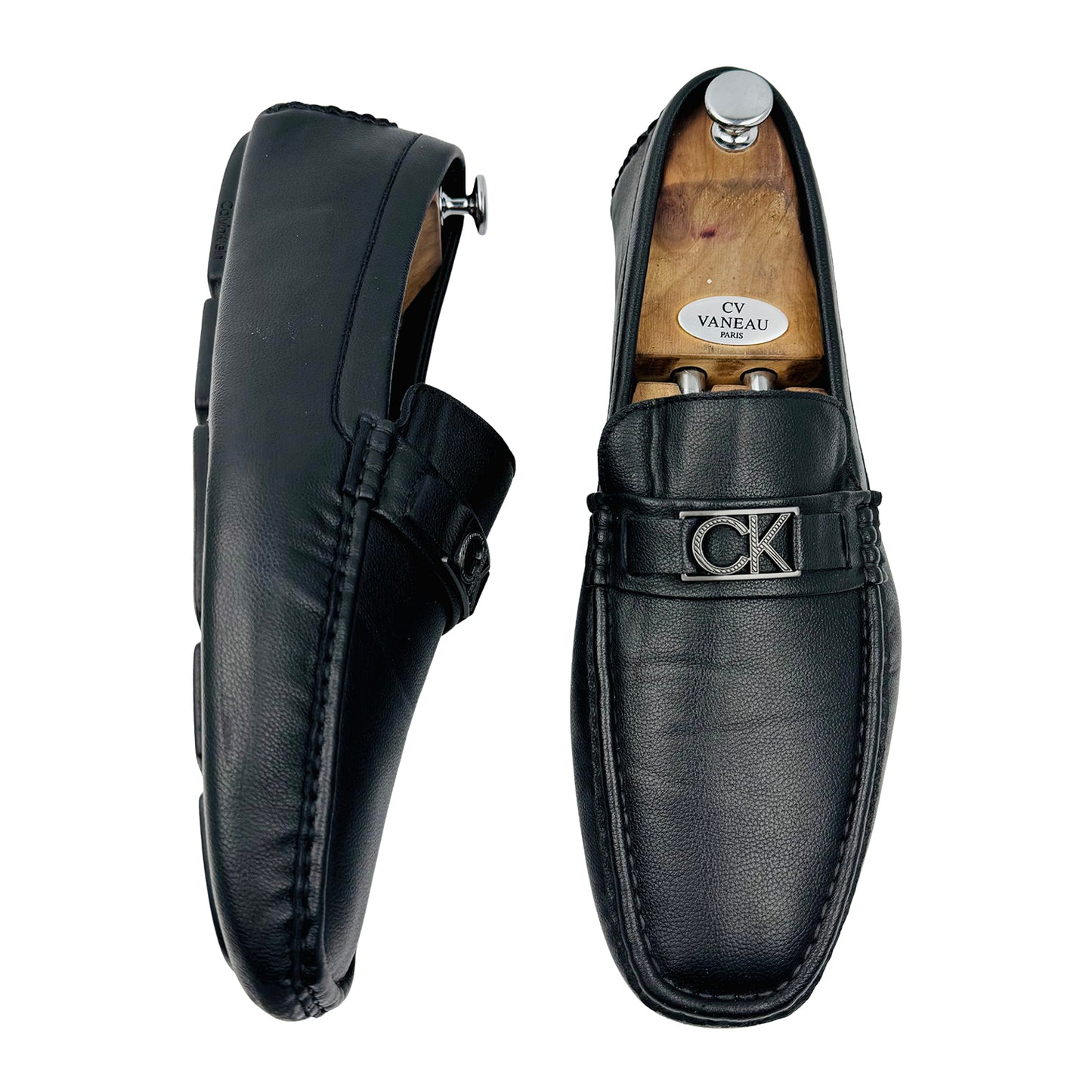 Calvin Klein Men's Black Loafers (Size 45.5/46)