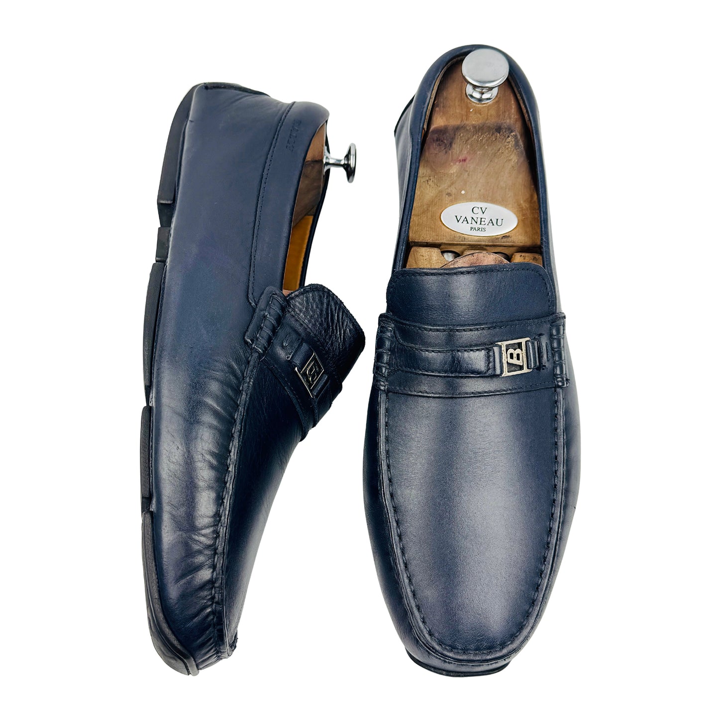 Bally Men's Blue Driving Loafers (Size 44/44.5)