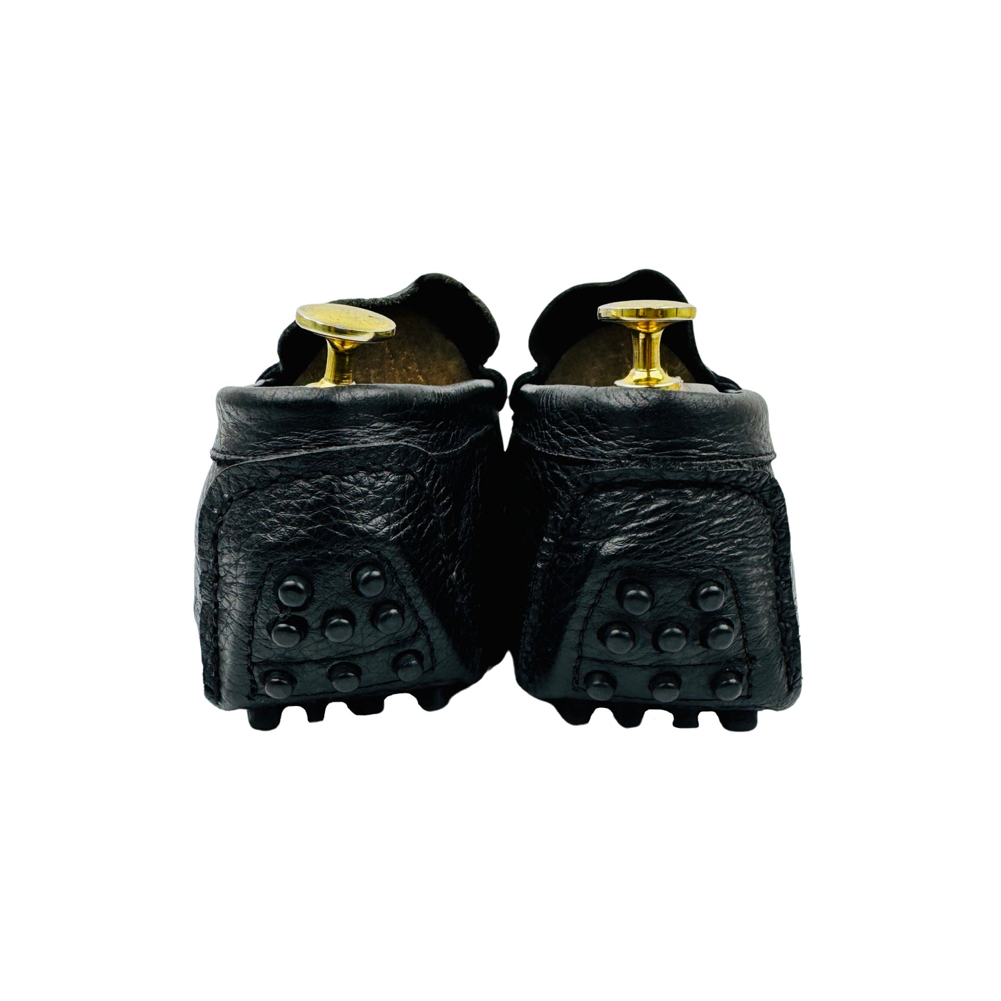 Tod's Gommino Black Leather Driving Loafers (Size 43)