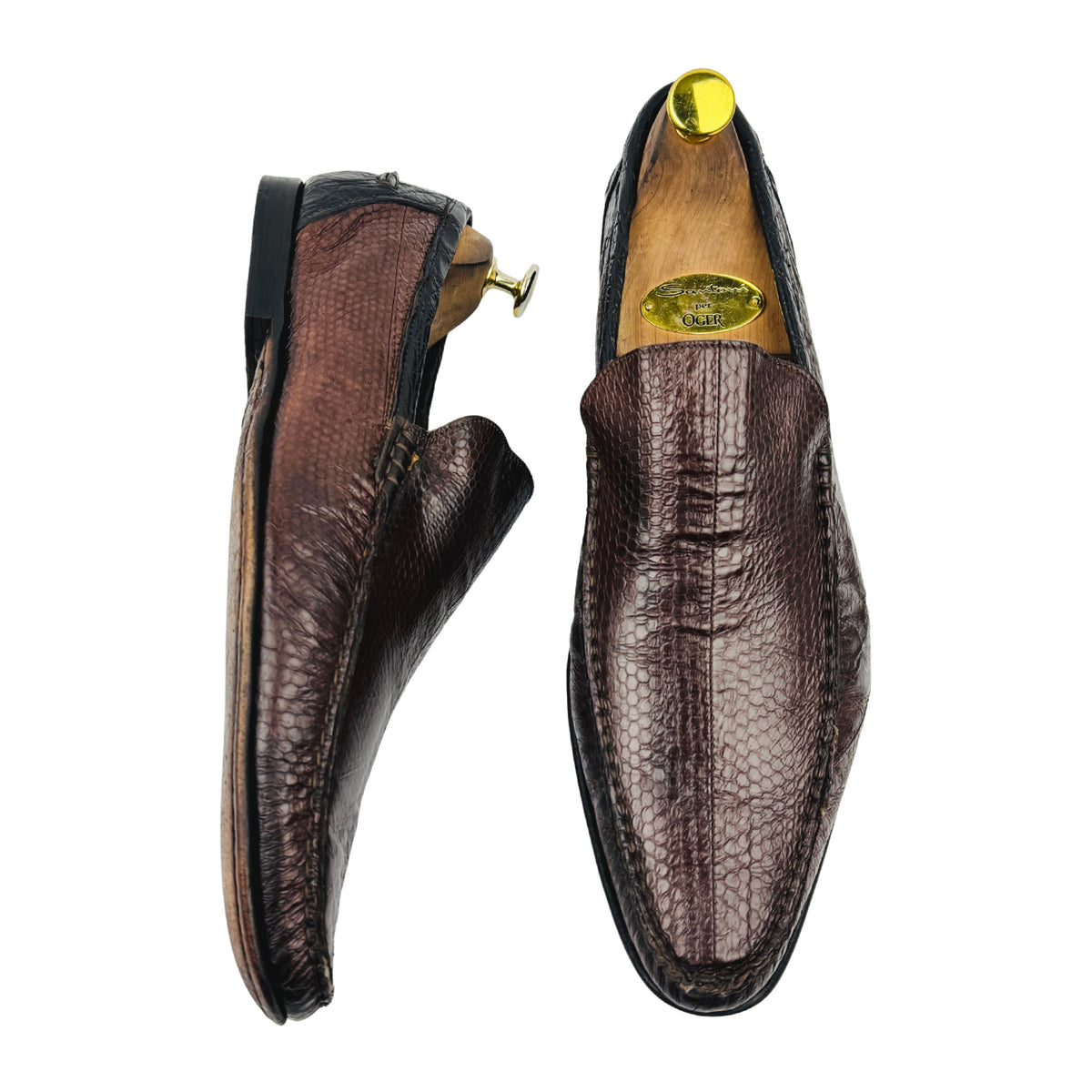 Dolce & Gabbana Men's Exotic Leather Loafers (Size 43.5)