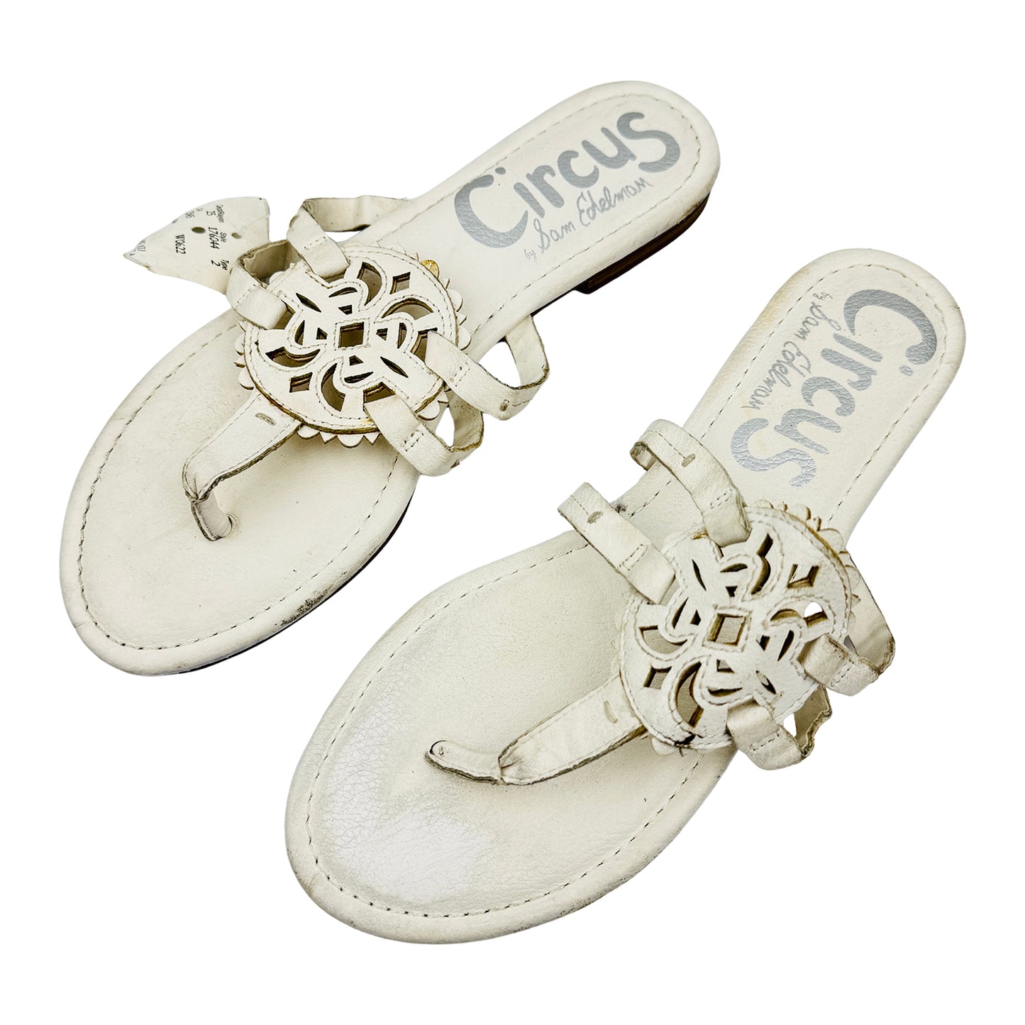 Circus NY Canyon Medallion White Slippers (Size 36.5)