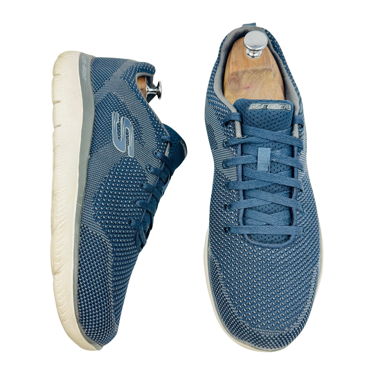 Skechers Summit Brisbane Shoes (Size 44) - 232057 NVY