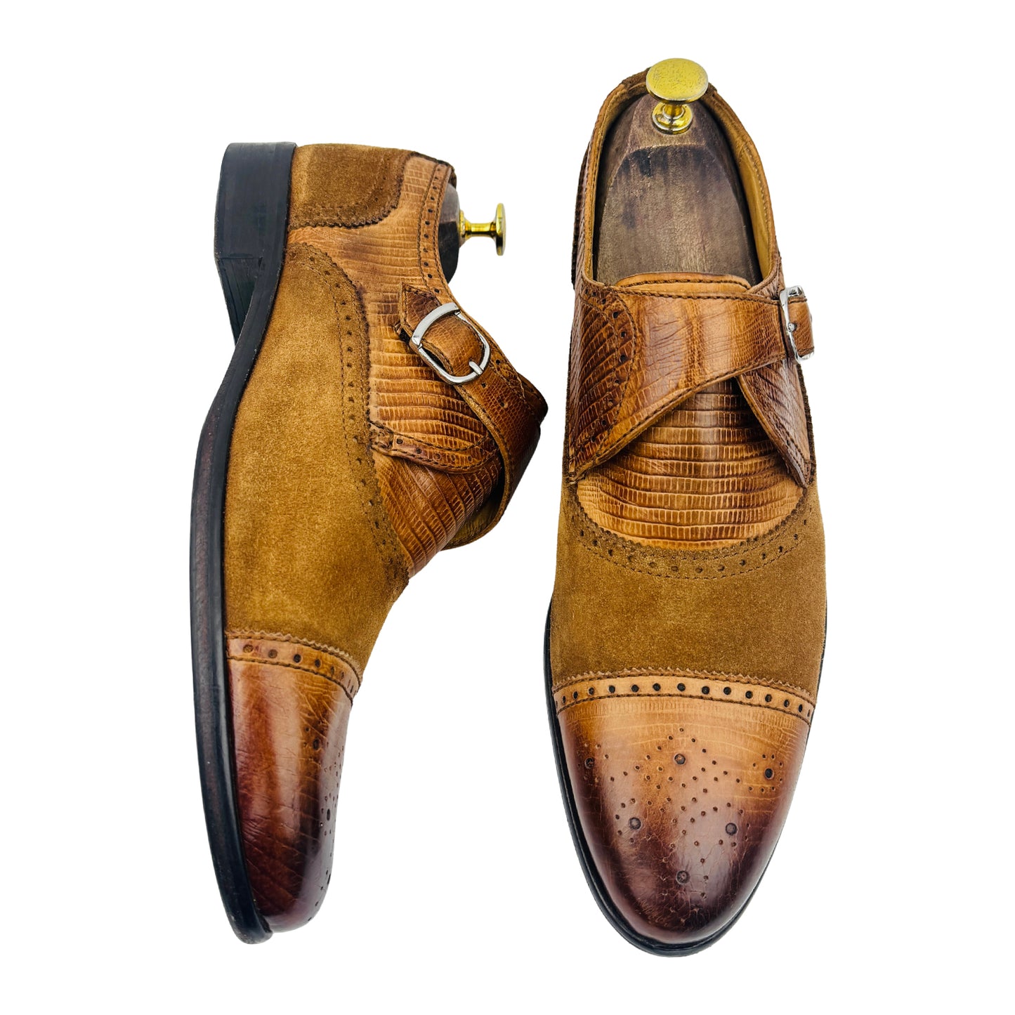 Melvin & Hamilton Men's Henry 11 Monk Strap Shoes (Size 42)