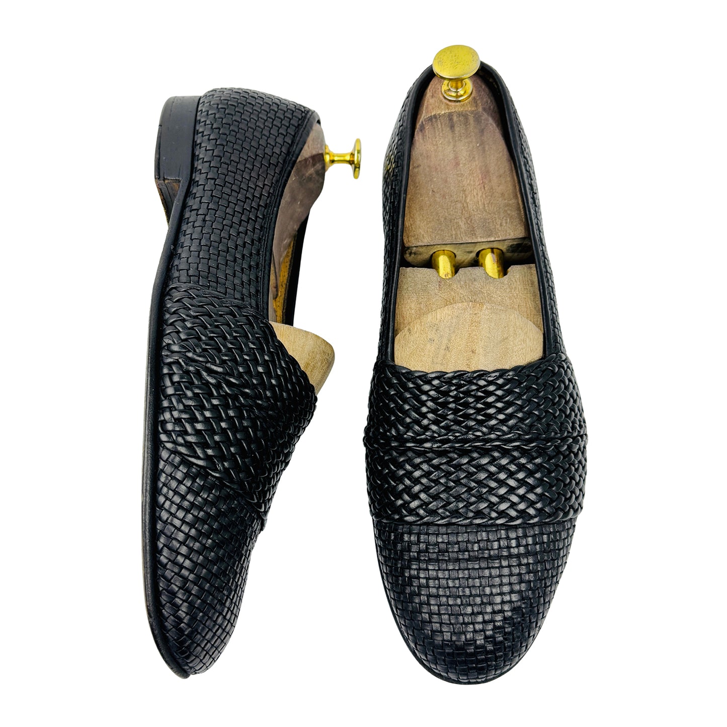 Bally Men's Woven Leather Loafers (Size 42.5)