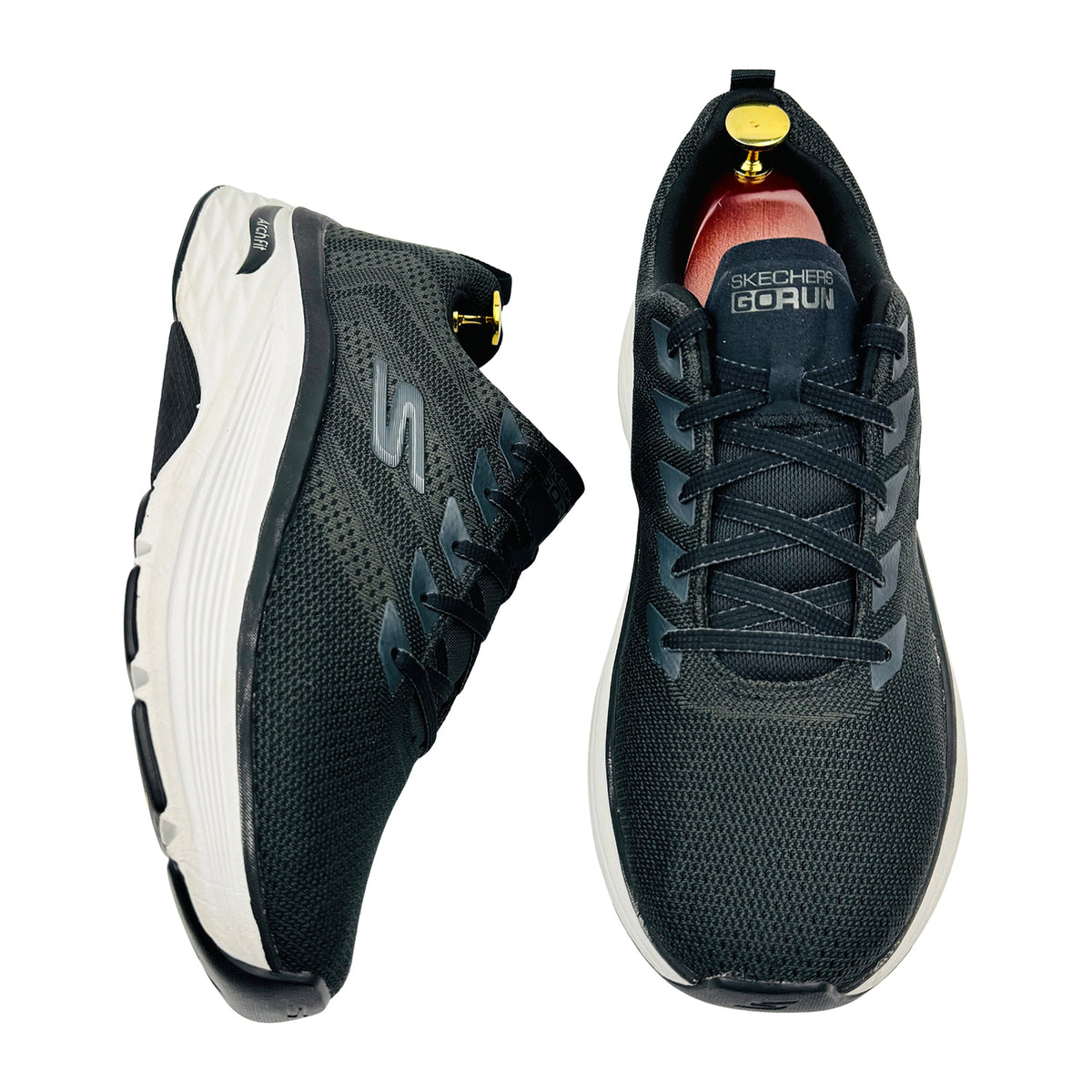 Skechers Max Cushioning Arch Fit – Unifier Shoes (Size 45) - 220338 BKW