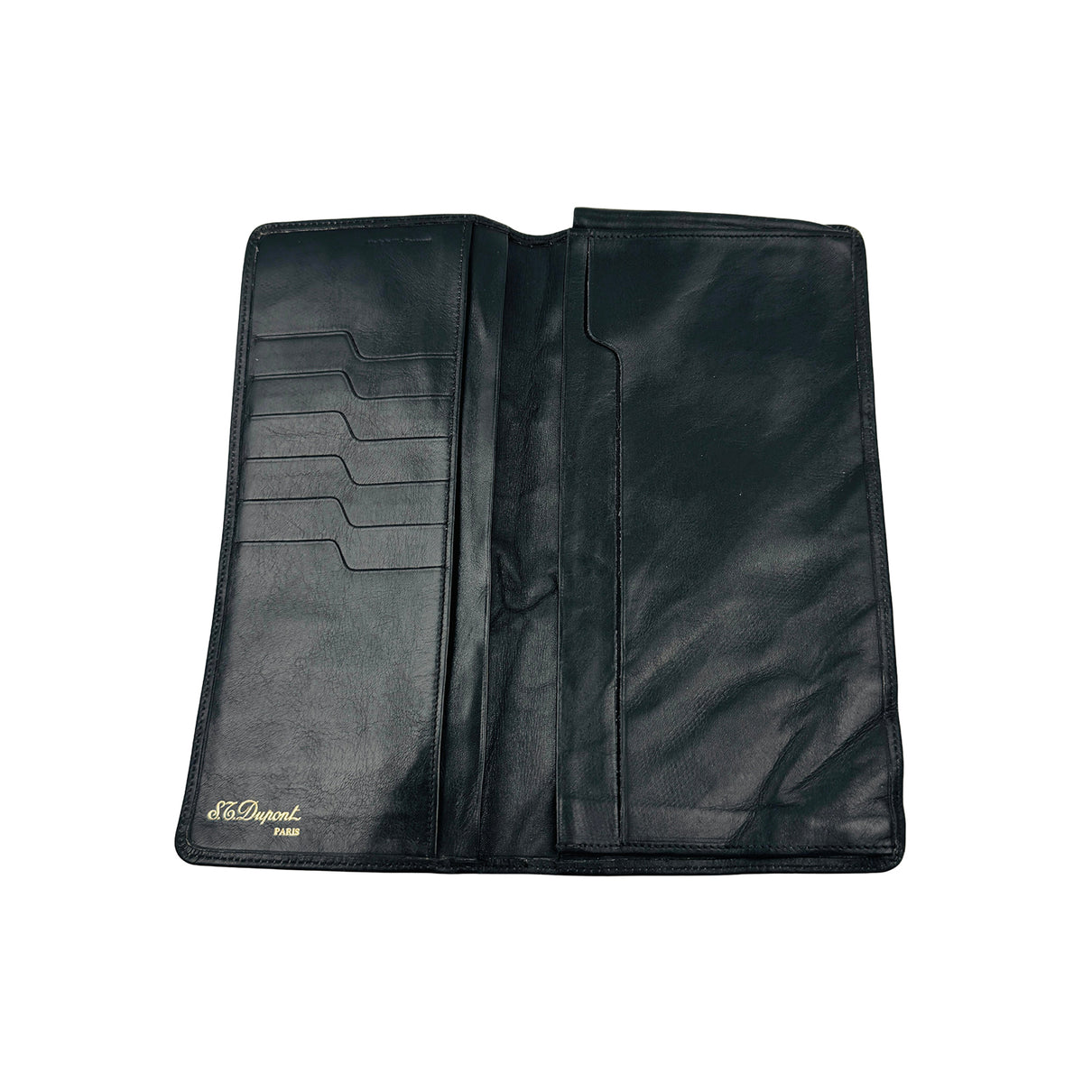 S.T. Dupont Vintage Line D Long Leather Wallet