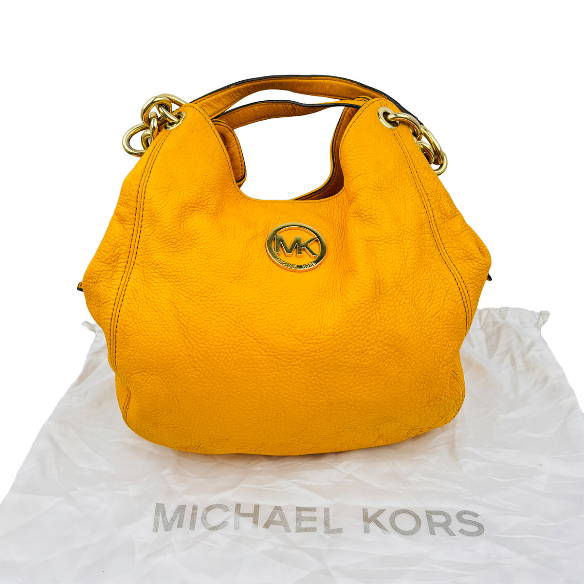 Michael Kors Fulton Chain Medium Hobo Bag - 35F5GFHE2L