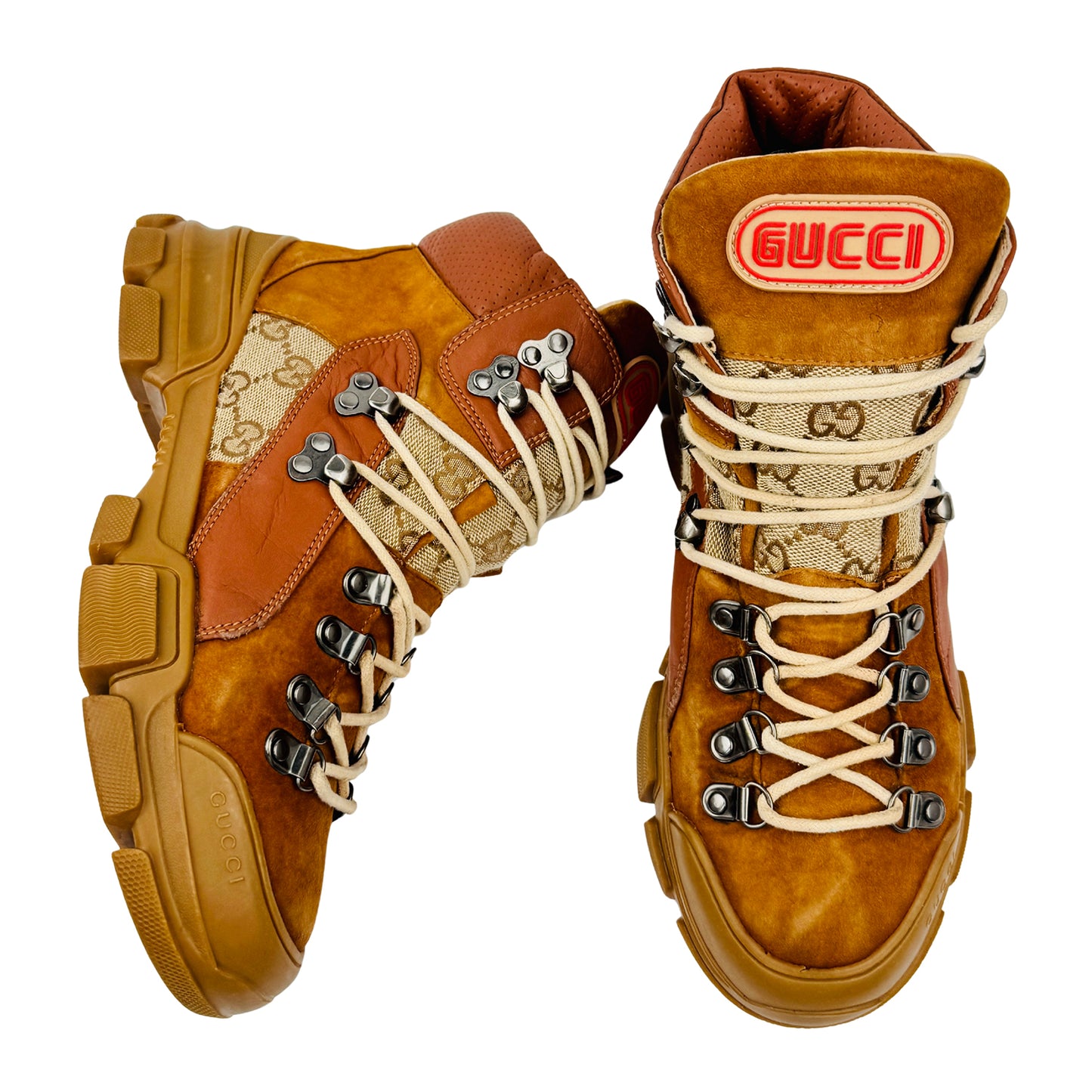 Gucci Flashtrek 'Brown Beige' Boots (Size 39)