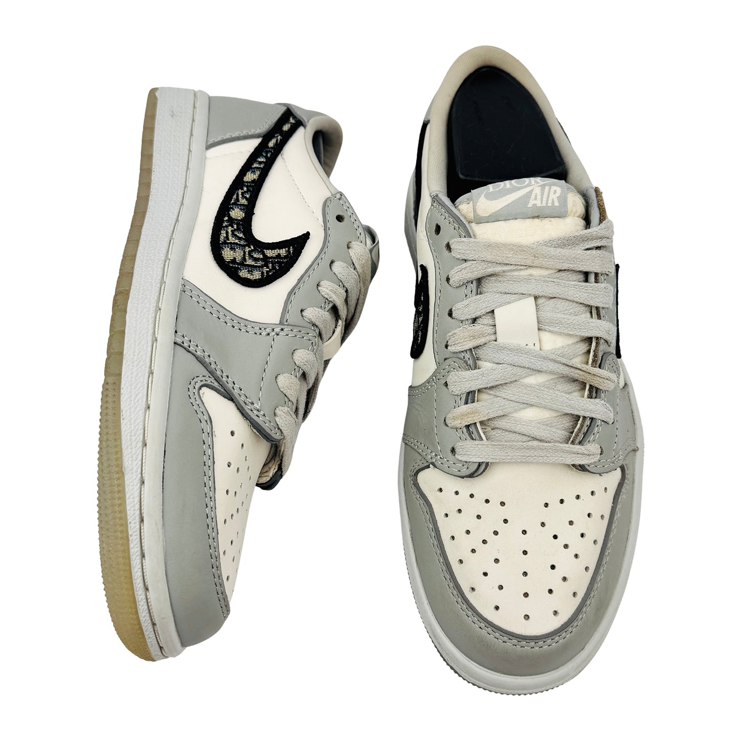 Nike Dior x Air Jordan 1 Low Sneakers (Size 37.5/38) - CN8608‑002