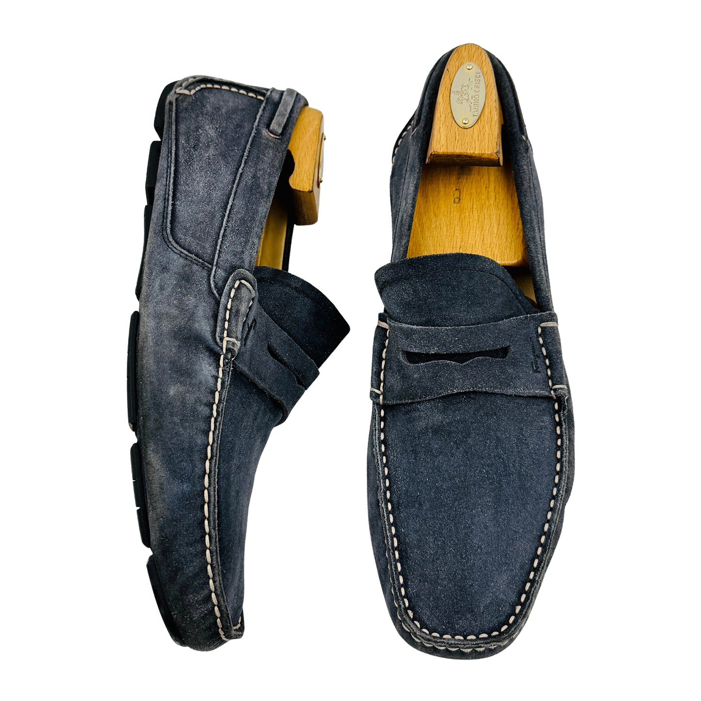 Salvatore Ferragamo Penny Driving Moccasins (Size 43/43.5)