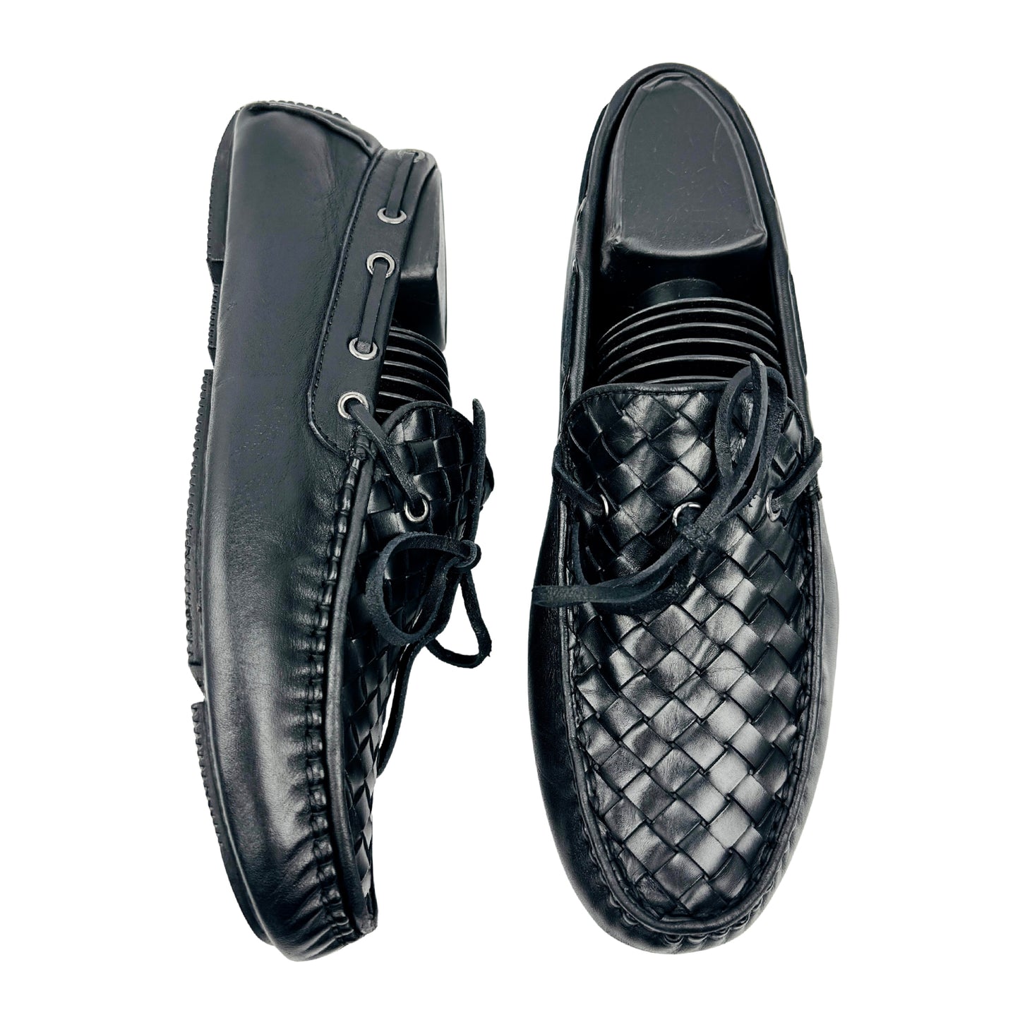 Bottega Veneta Intrecciato Leather Loafers (Size 38.5)