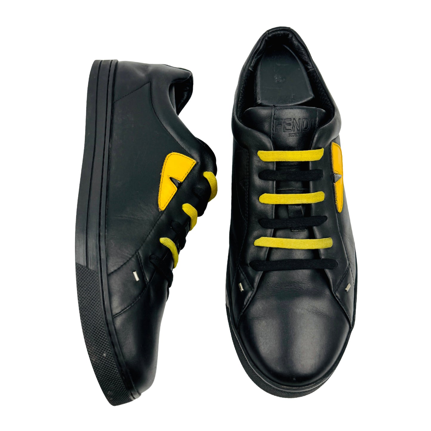 Fendi Bag Bugs Monster Eyes Sneakers (Size 42.5)