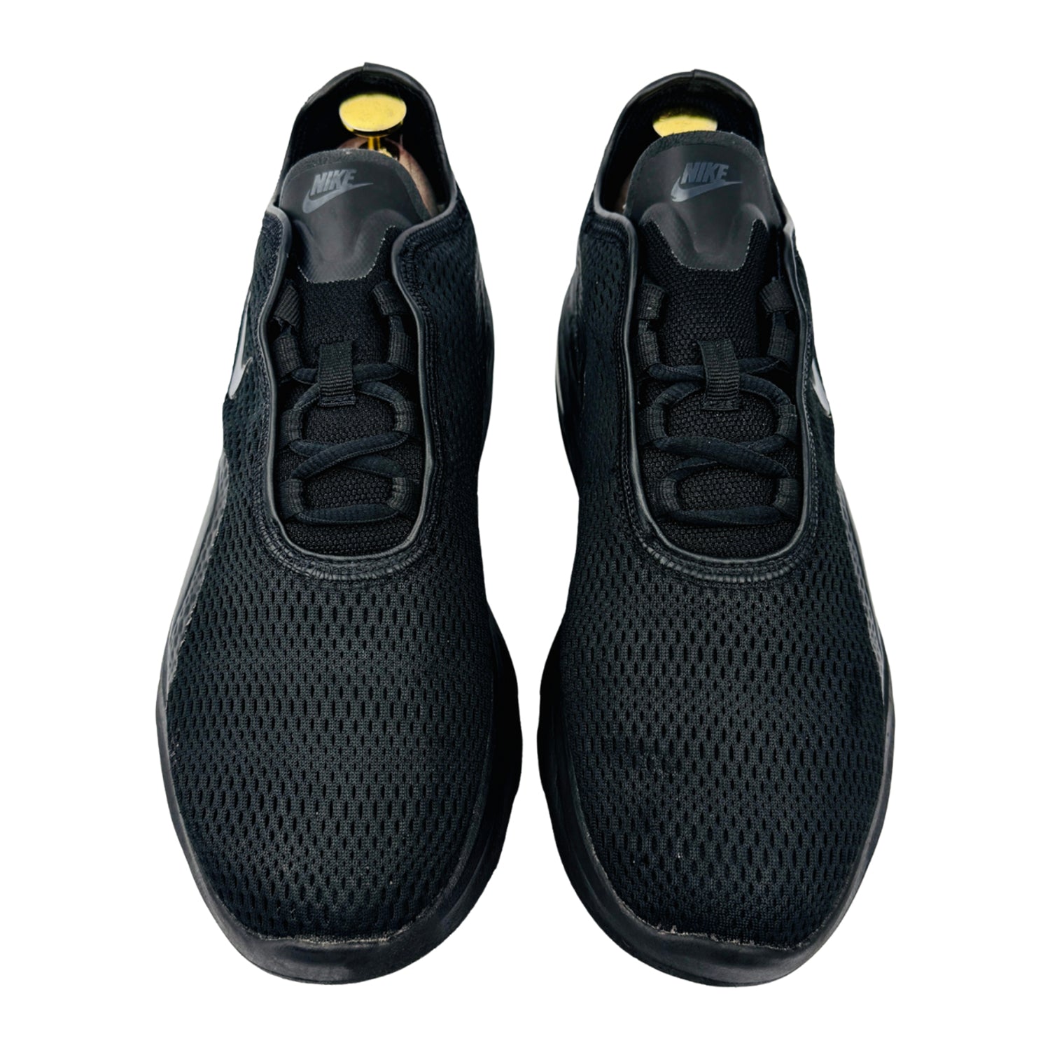Front image of Nike Air Max Motion 2 Black Sneakers (Size 42/42.5) - AO0266-004