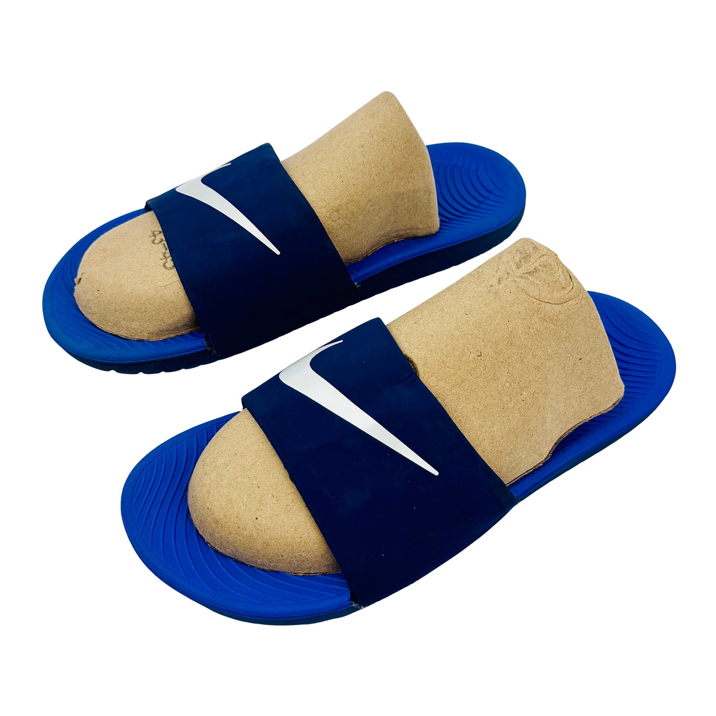 Nike Kawa Signal Blue Slides (Size 40/40.5) - 819352-404
