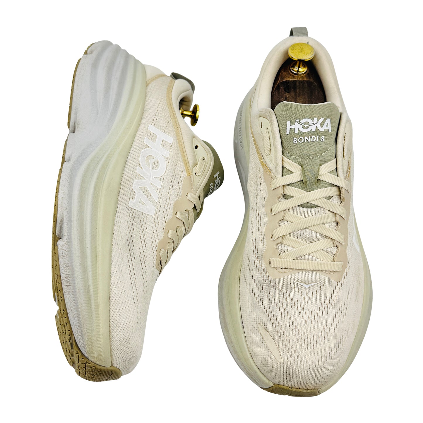Hoka Men's Bondi 8 Shoes (Size 42.5) - 1123202 OKB