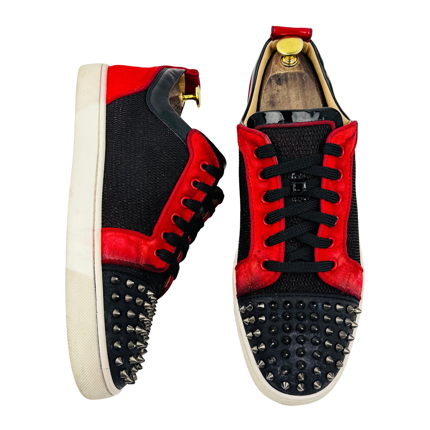 Christian Louboutin Louis Junior Spikes Orlato Sneakers (Size 43.5)
