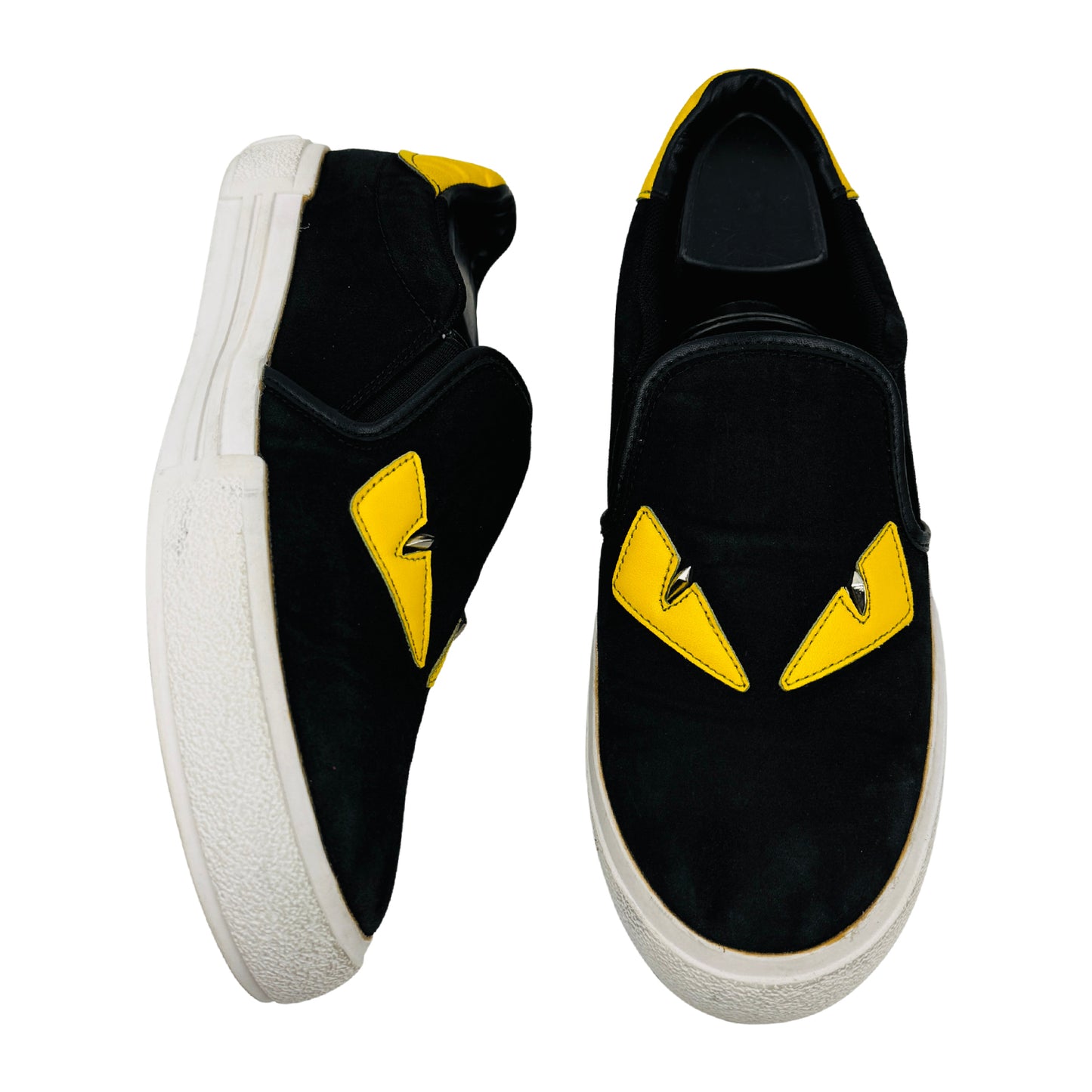 Fendi Bag Bugs 'Monster Eyes' Black Shoes (Size 41)