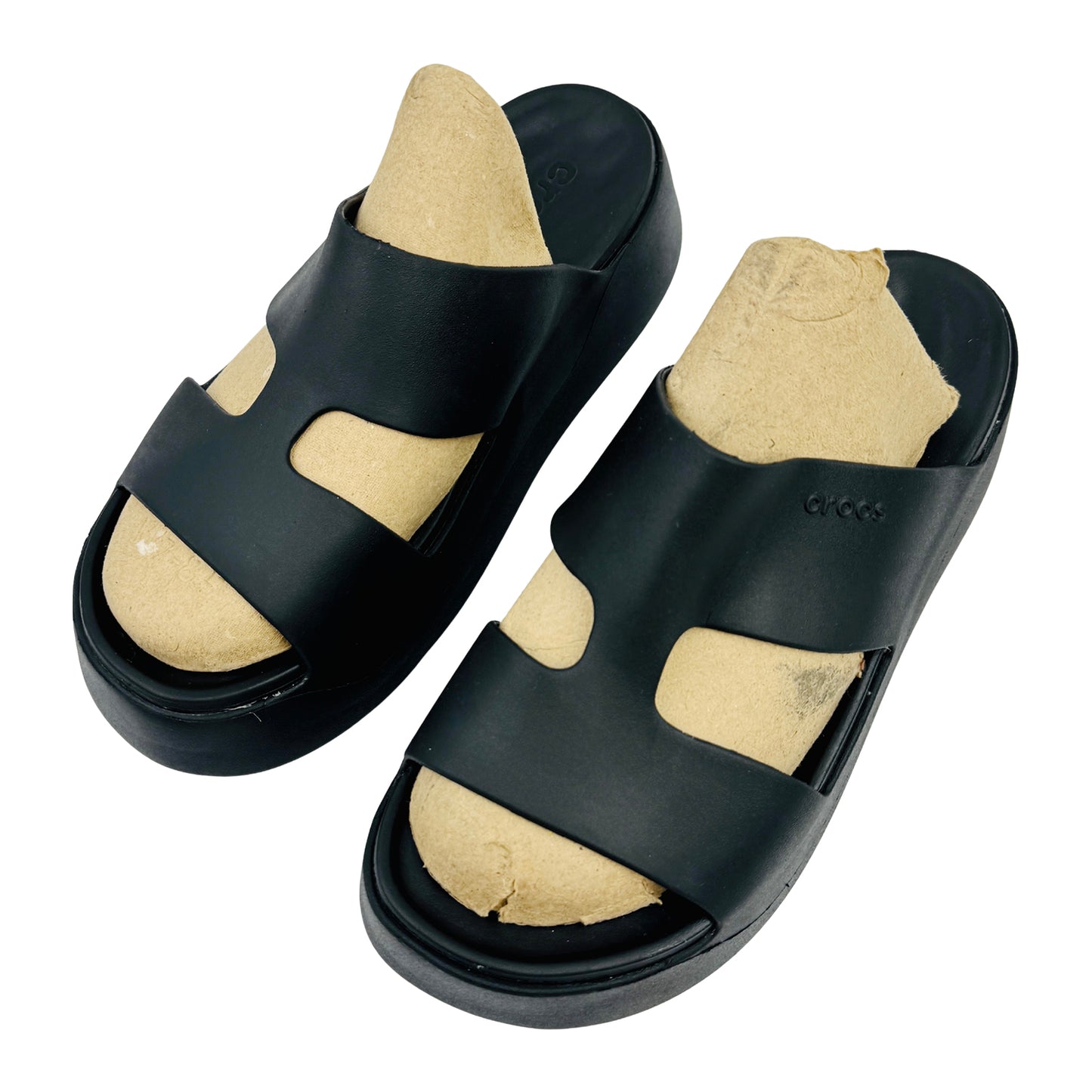 Crocs Getaway Platform H Slides (Size 37/37.5) - 209409-001