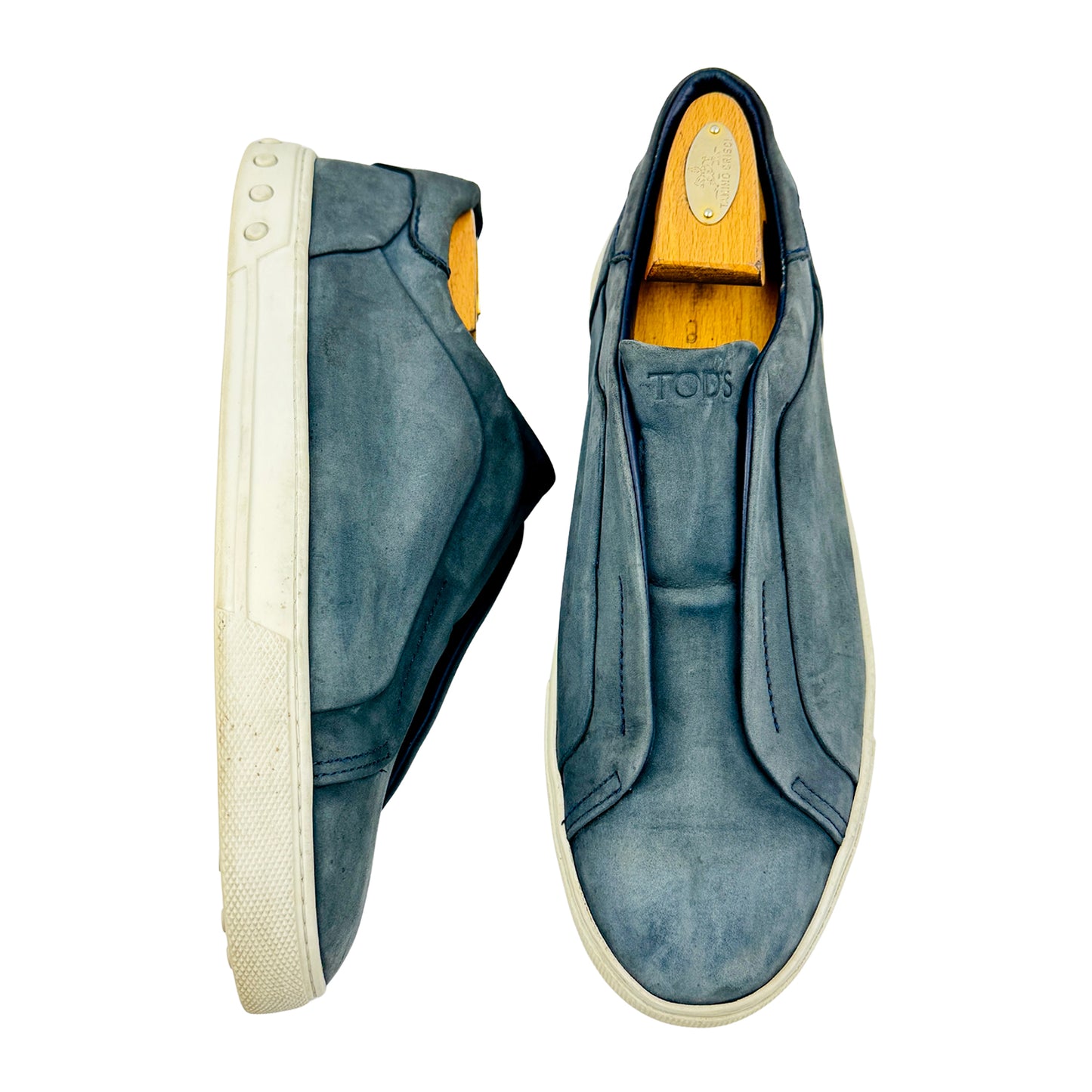 Tod’s Men's Blue Suede Shoes (Size 42.5)