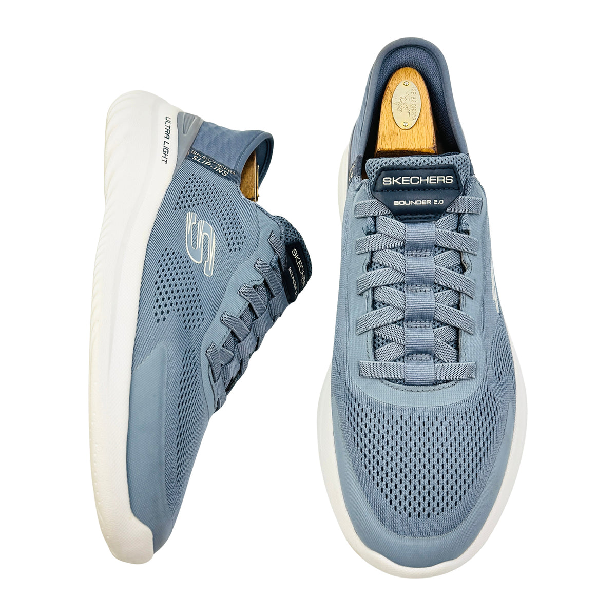 Skechers Slip-ins: Bounder 2.0 - Emerged Shoes (Size 42.5) - 232459-SLT
