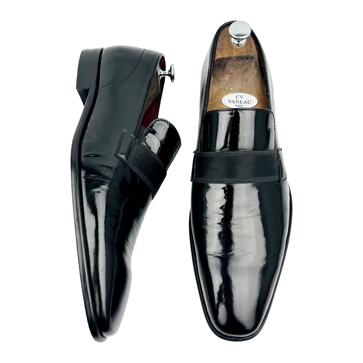 Hugo Boss Mellion Patent Leather Loafers (Size 45/45.5) - 50222883
