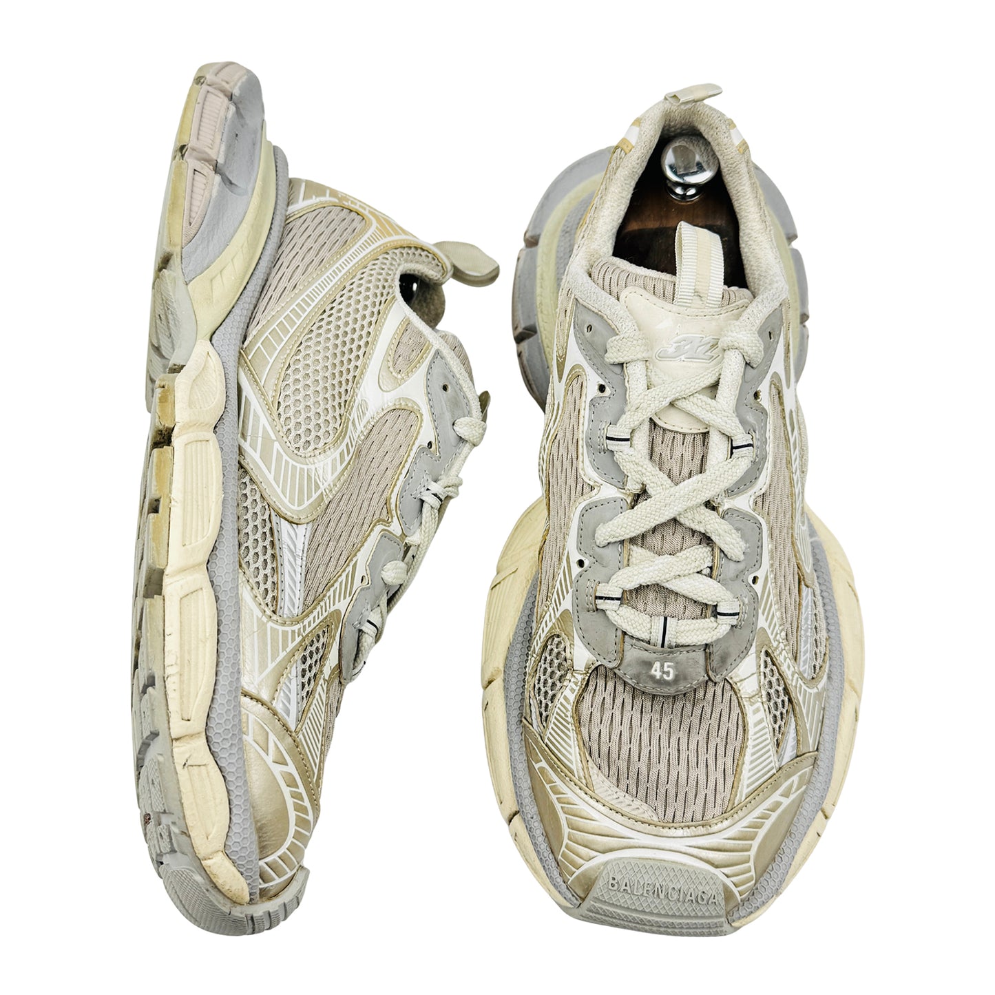 Balenciaga 3XL Beige Sneakers (Size 45) - 734734