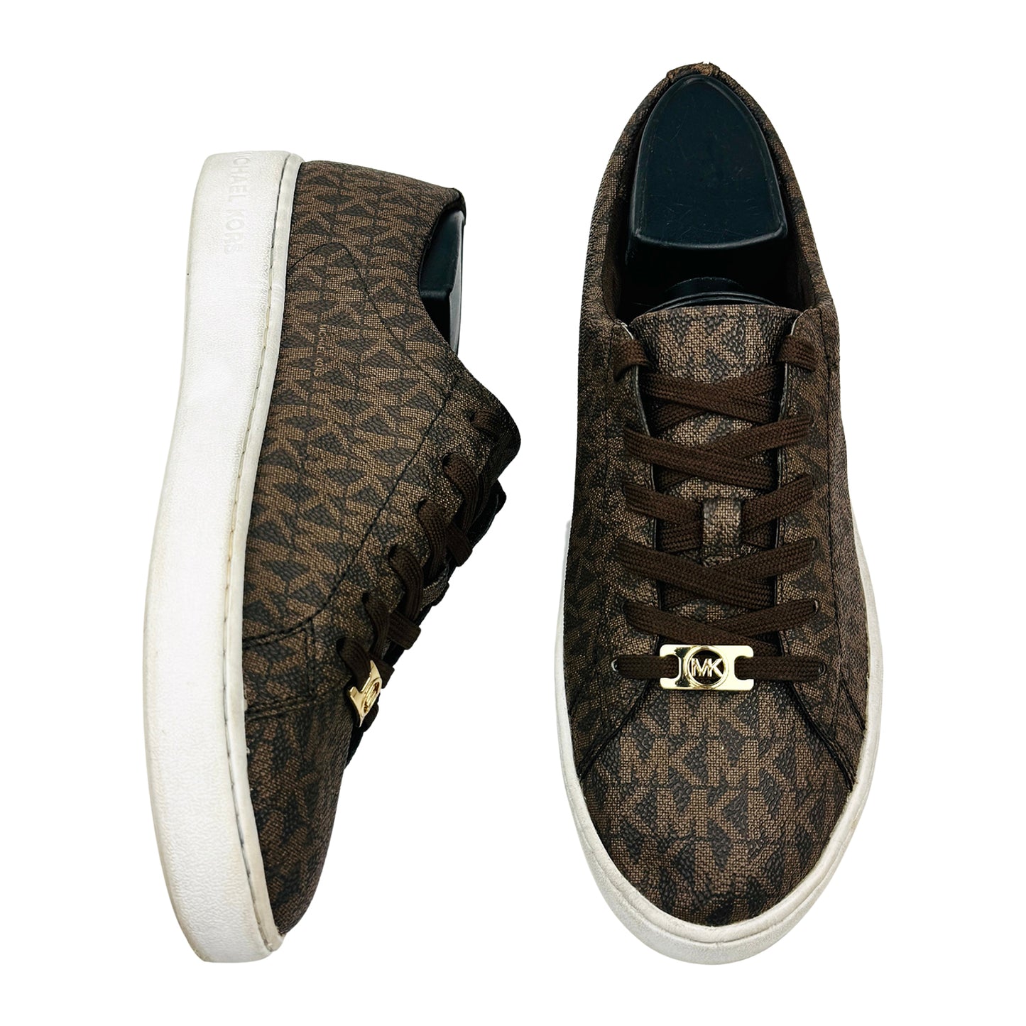 Michael Kors Keaton Signature Logo Sneakers (Size 39/39.5)