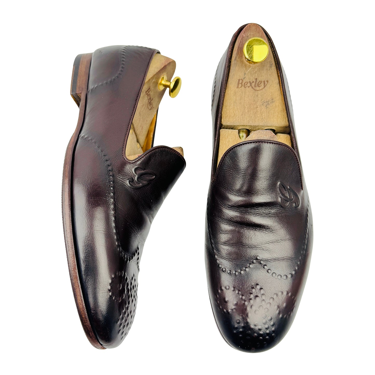 Gucci Nagoya Brown Loafers (Size 43/43.5) - 322470