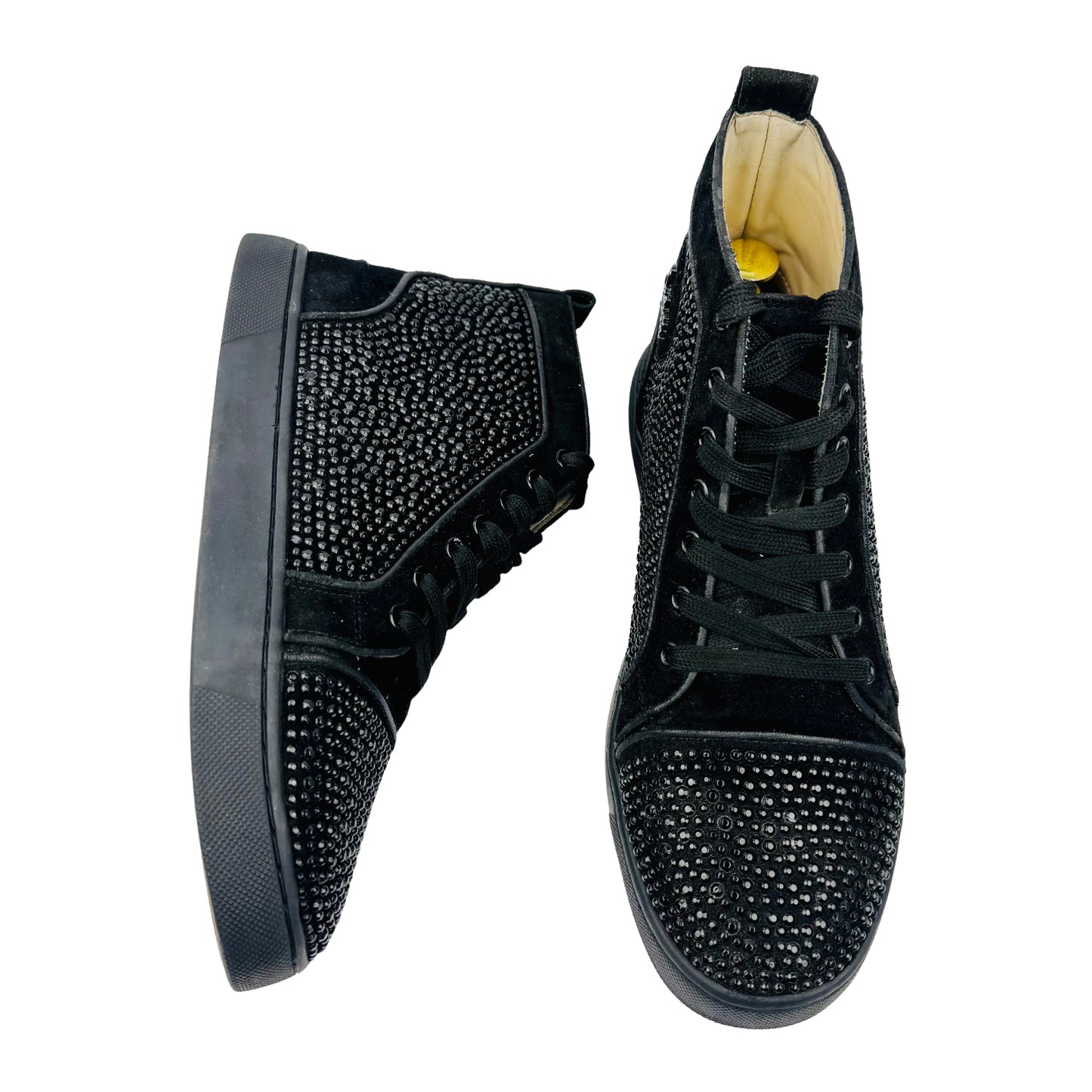 Christian Louboutin Louis Orlato Strass Sneakers (Size 42)