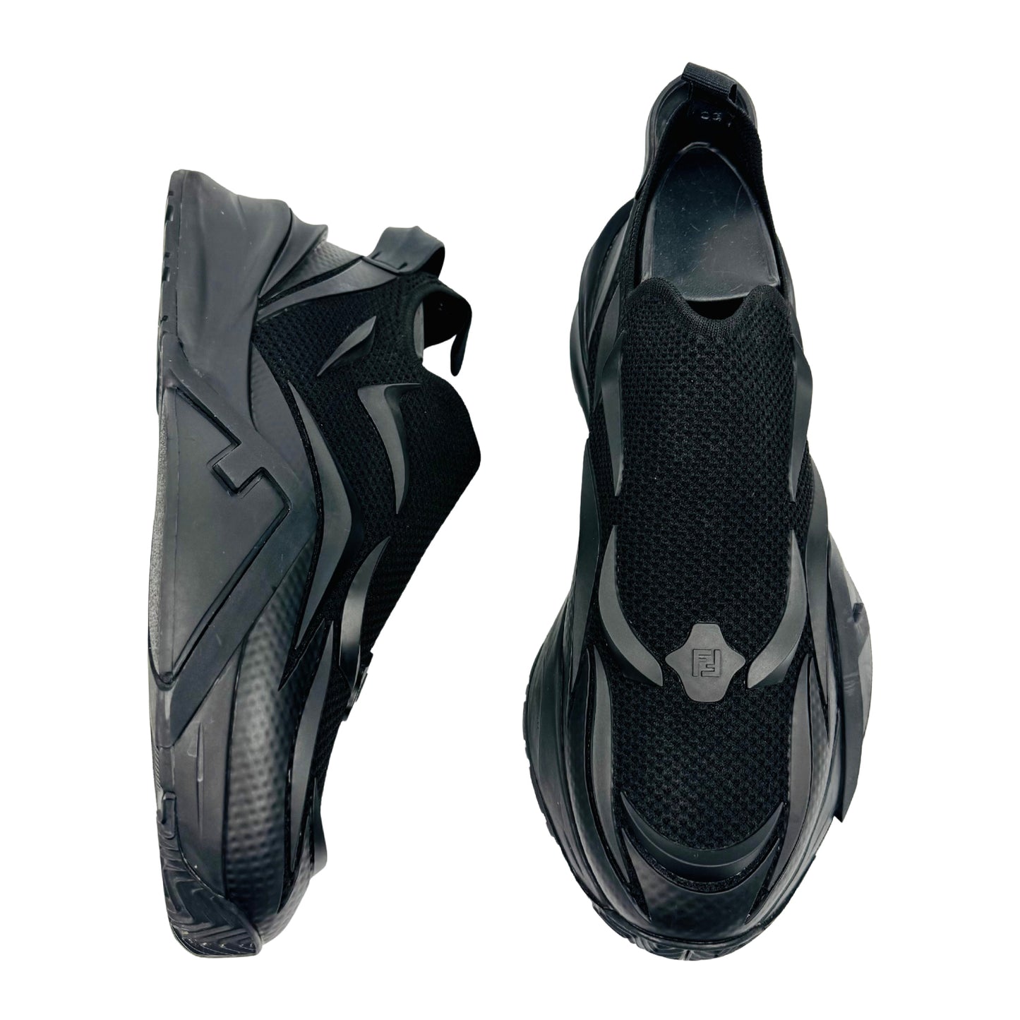 Fendi Flow Men's Black Shoes (Size 41)