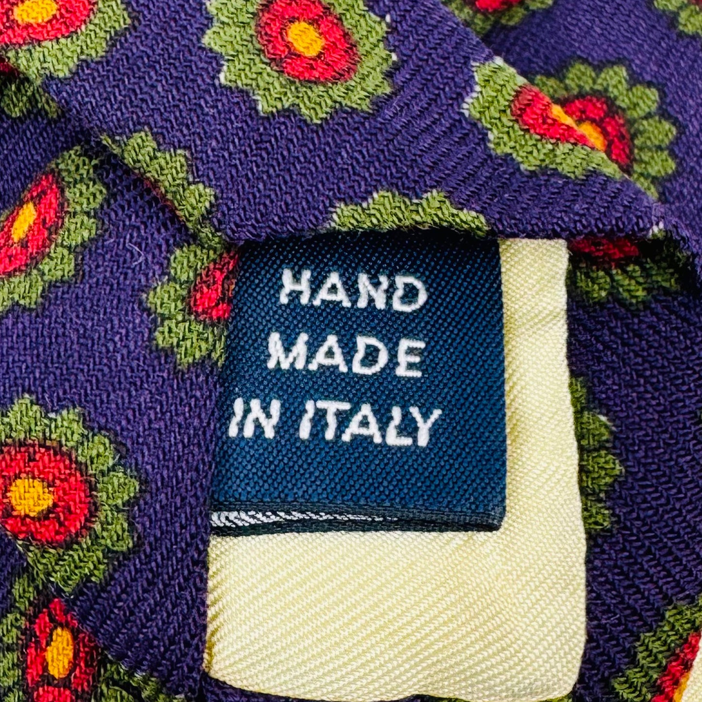 Ralph Lauren Polo Purple 'Floral Medallion Pattern' Tie (Size Regular)