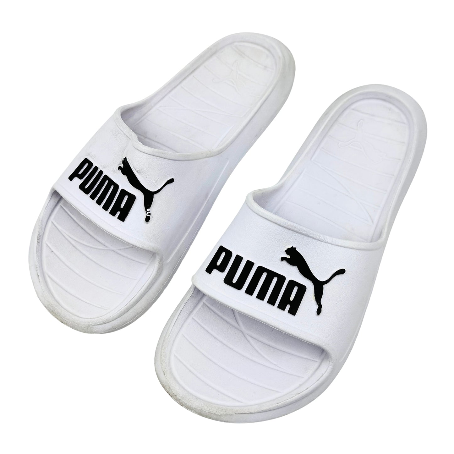 Puma Popcat 20 White IMEVA Slides (Size 41)