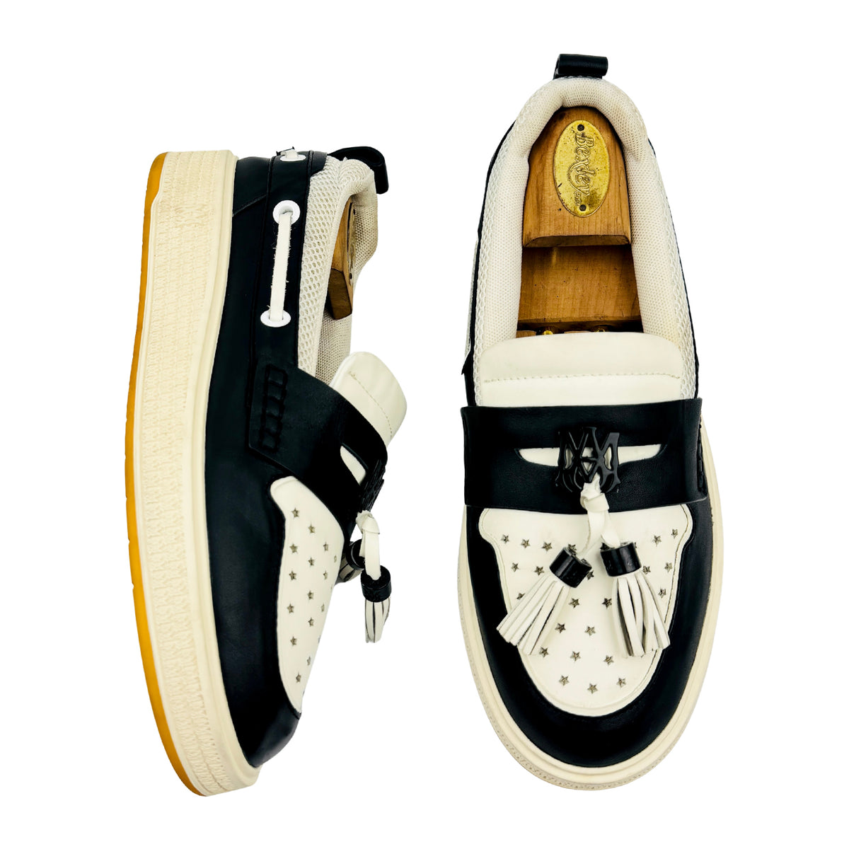 AMIRI MA Tassel Hybrid Slipon Loafers (Size 43) - AMFOLR1001-001