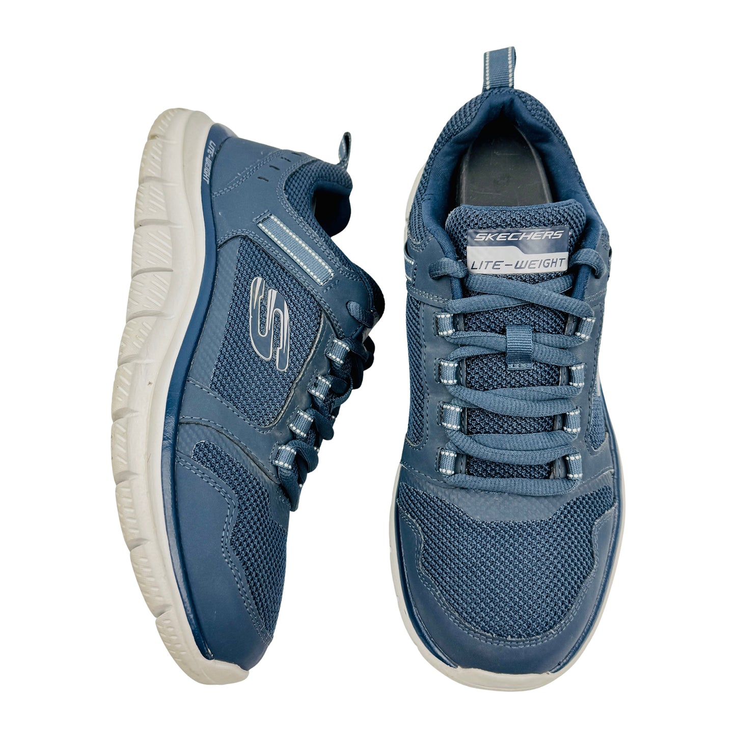 Skechers Track - Knockhill Shoes (Size 42) - 232001 NVY