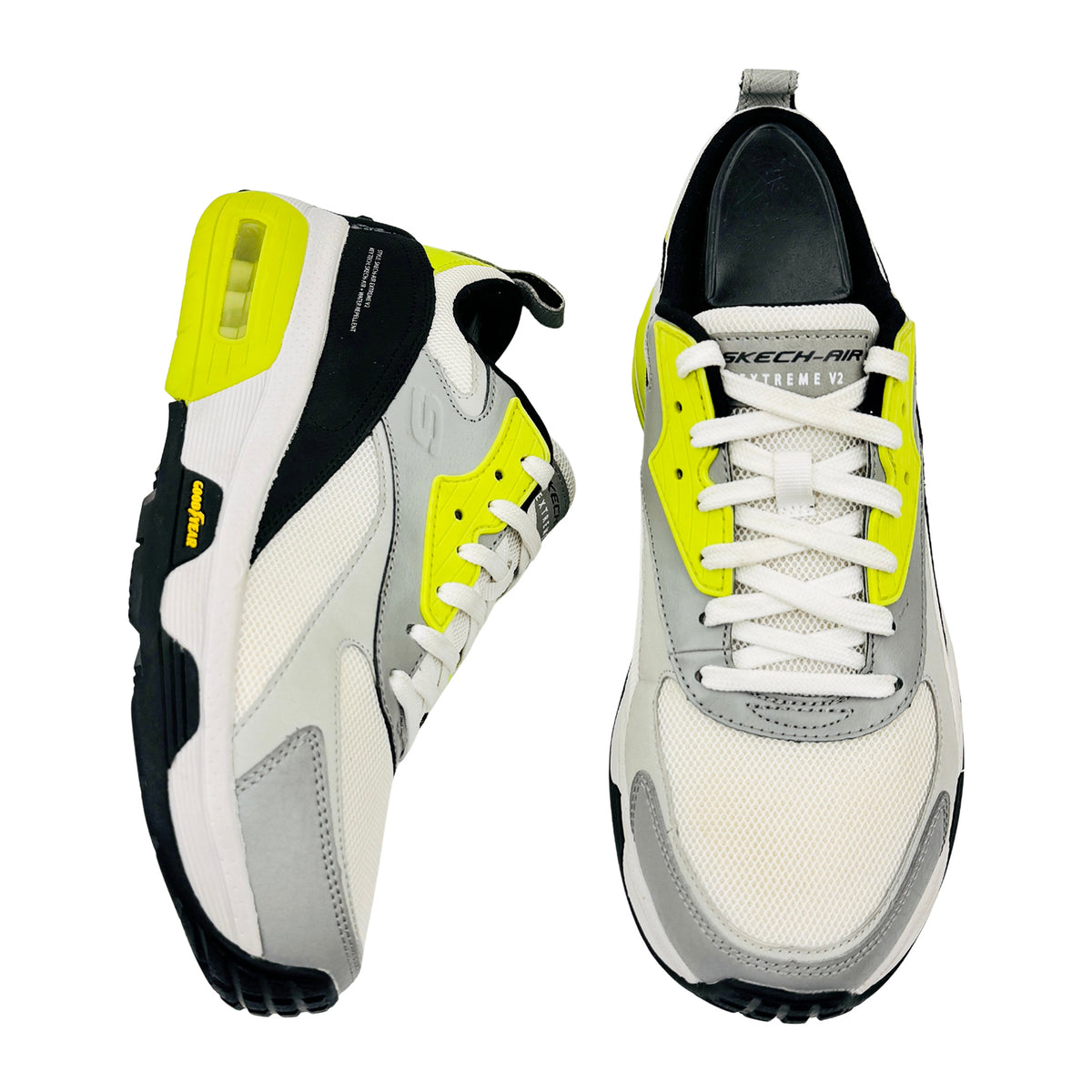 Skechers Skech-Air Extreme V2 'Lime' Shoes (Size 41) - 232255-WBLM