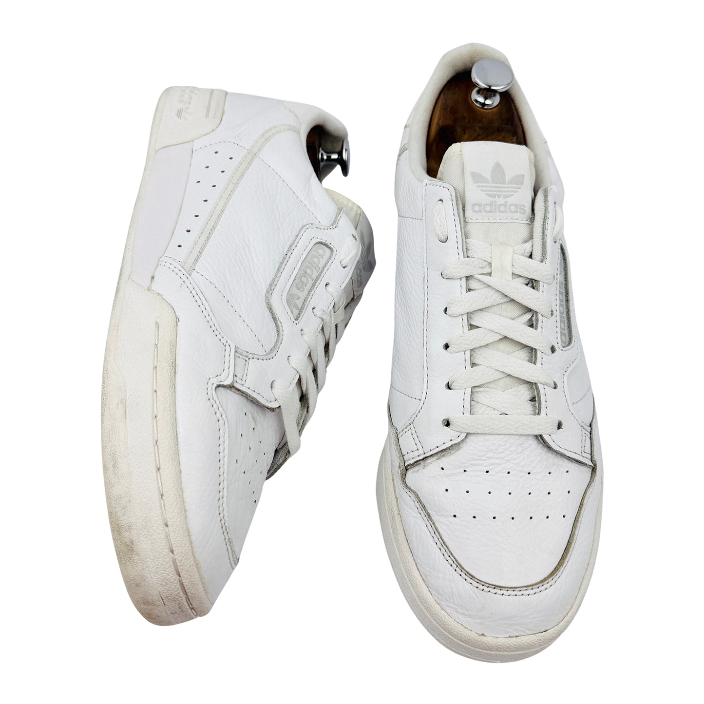 Adidas Continental 80 White Sneakers (Size 46) - CG7120