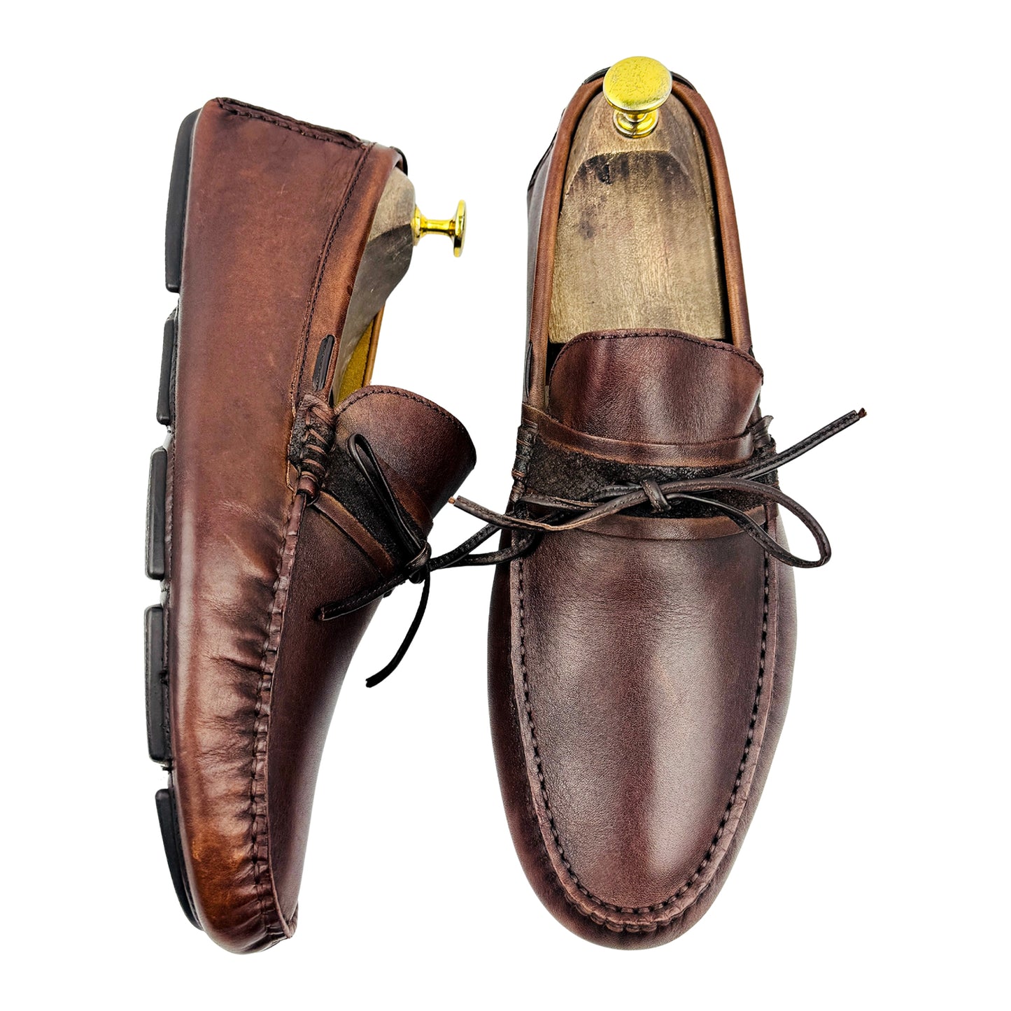 Aldo Men's Brown Driving Loafers (Size 42/42.5)