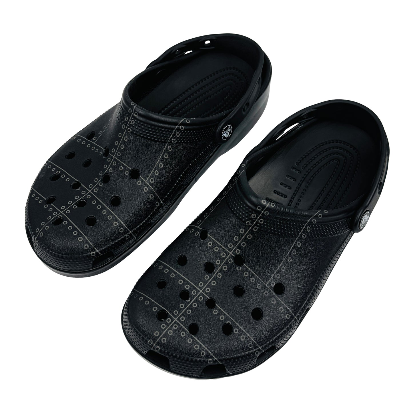 Crocs Yukon Vista II Black Foam Clogs (Size 42)