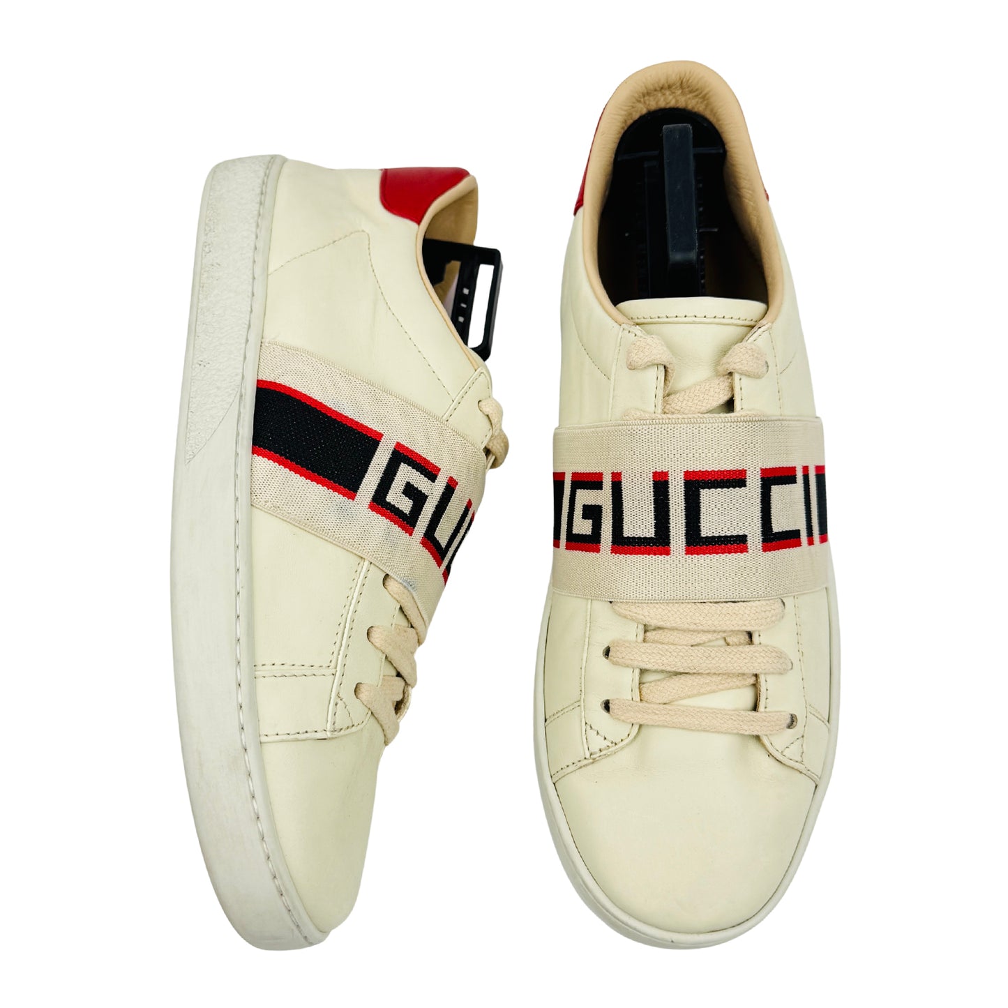 Gucci Women's ACE Leather Sneakers (Size 37/37.5)