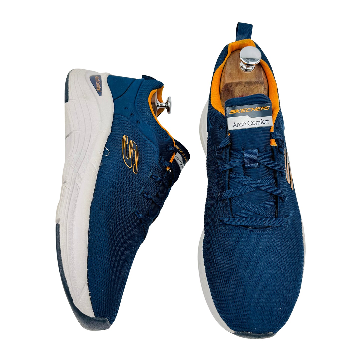 Skechers Arch Fit Navy Shoes (Size 43) - 8790184 NVOR