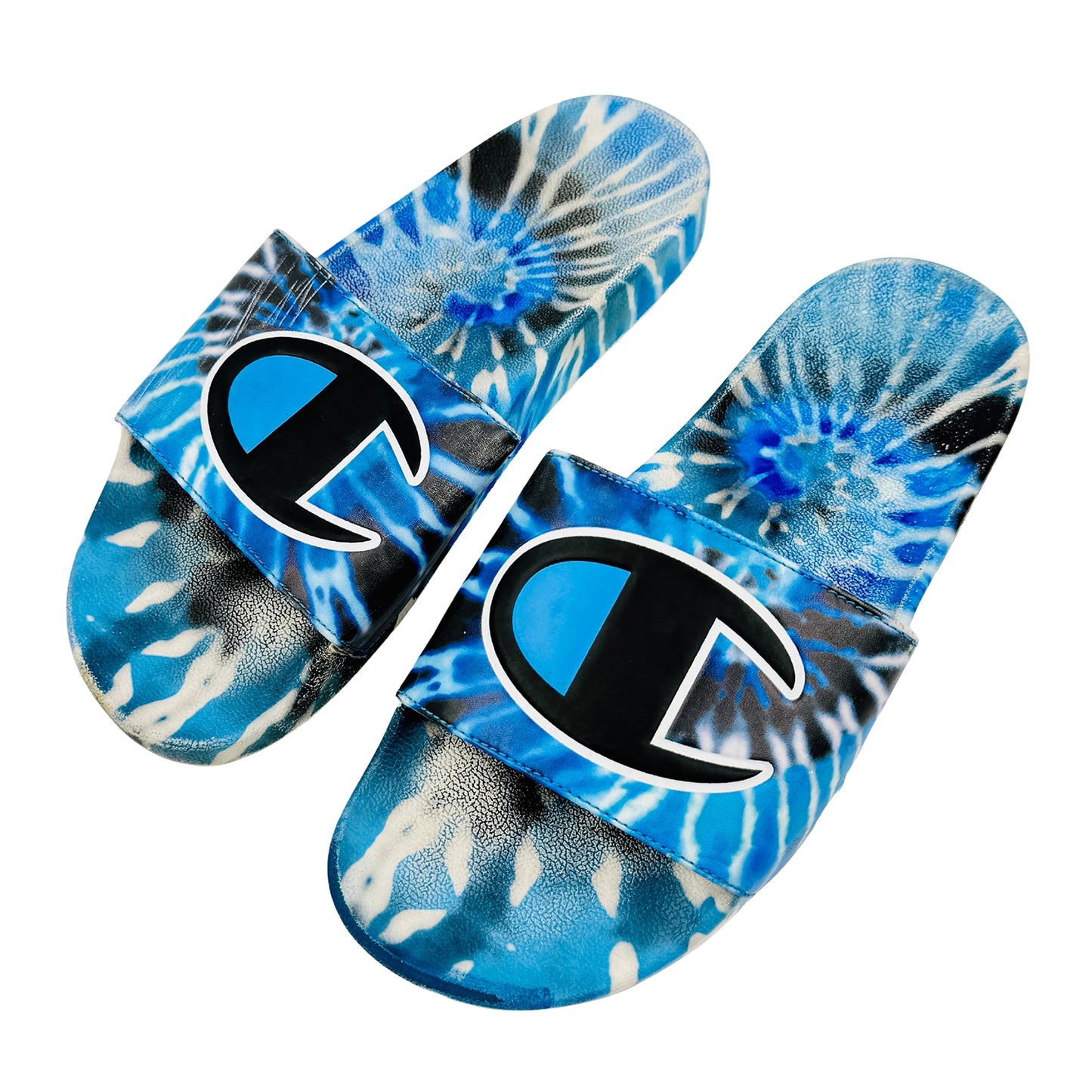 Champion IPO Tie Dye Slides (Size 42.5) - CP101191M