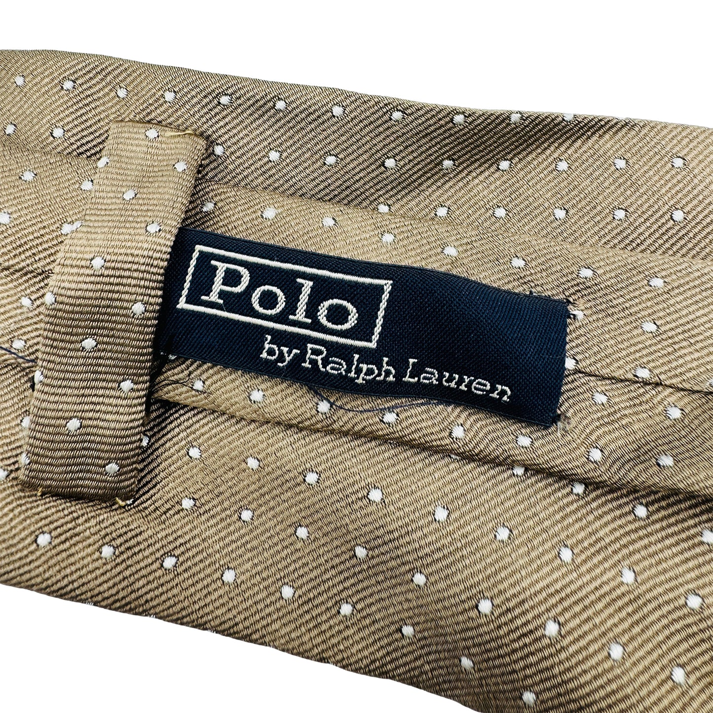 Ralph Lauren Polo Khaki 'Polka Dots' Tie (Size Regular)